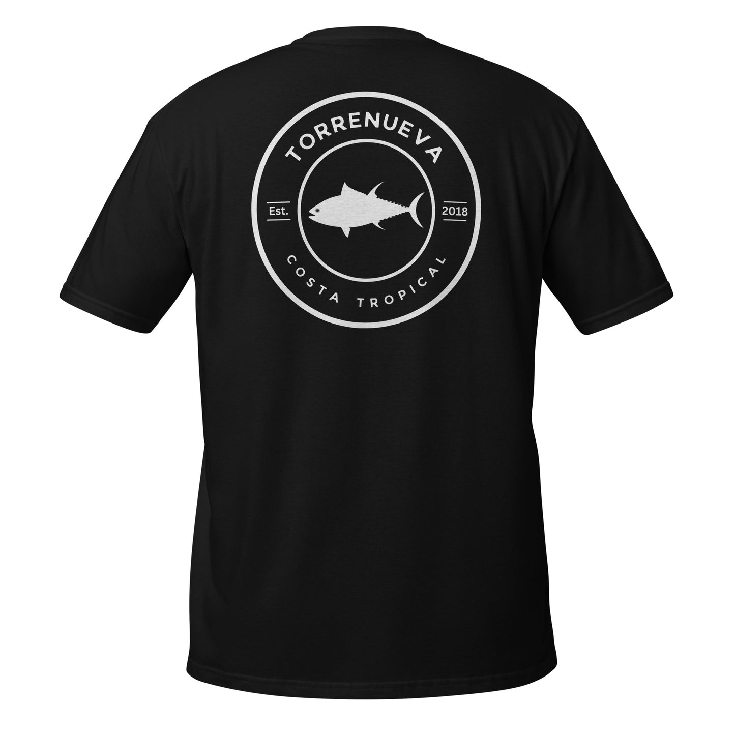 Torrenueva Costa, Est. 2018, Thunfisch, Kamm und Rücken || Weiches T-Shirt
