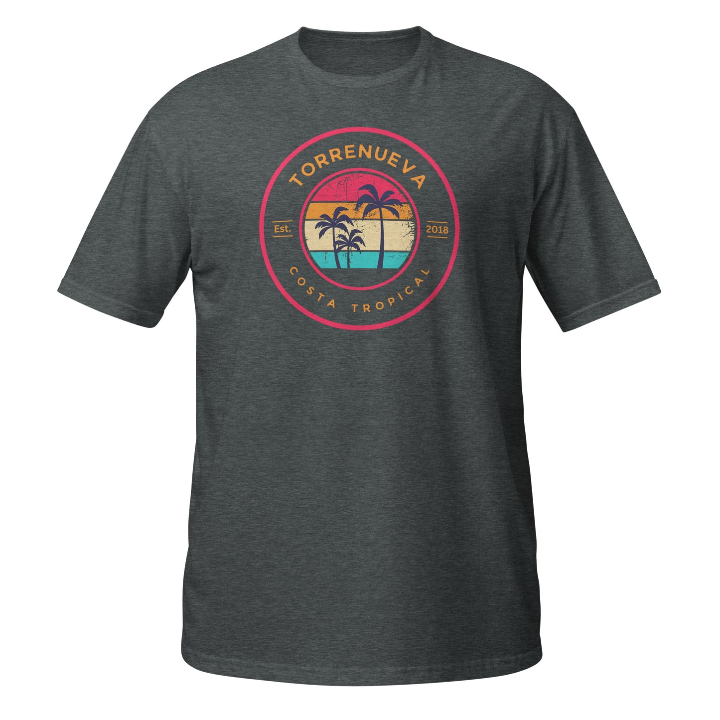Torrenueva Costa Est 2018, 3 Palmen || Weiches T-Shirt