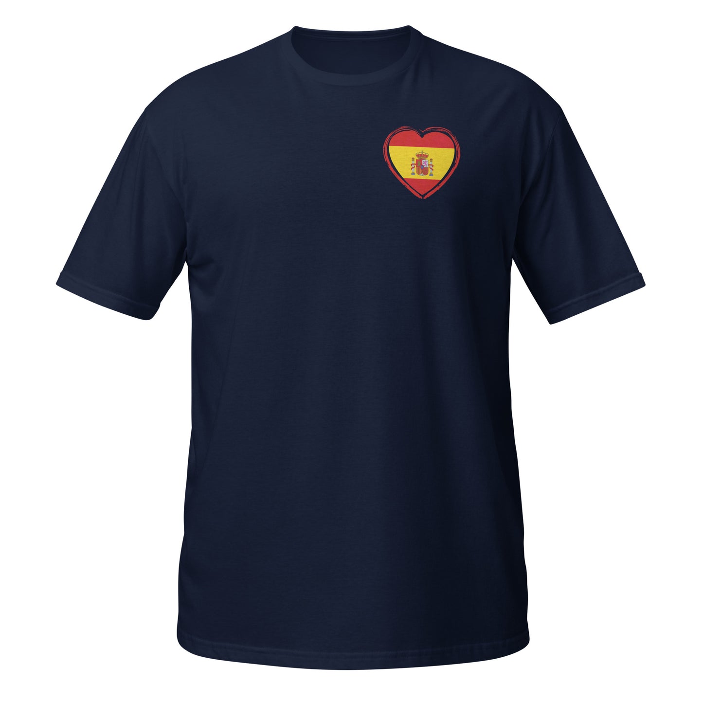 España-Herzwappen || Weiches T-Shirt