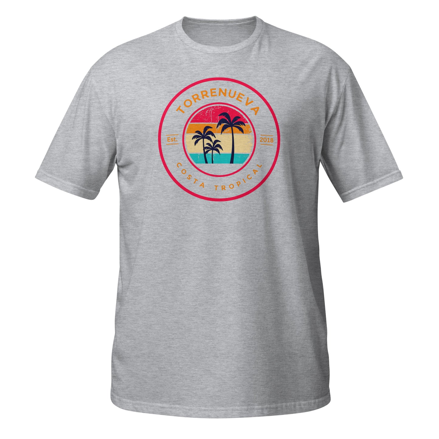 Torrenueva Costa Est 2018, 3 Palmen || Weiches T-Shirt