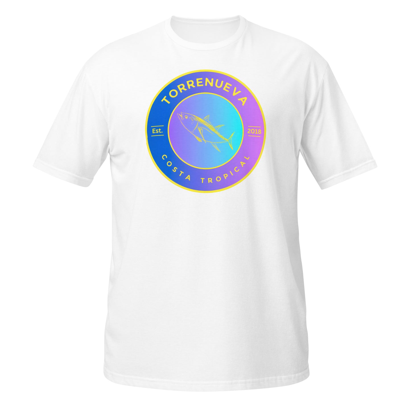 Torrenueva Costa Est 2018, Gelber Thunfisch || Weiches T-Shirt