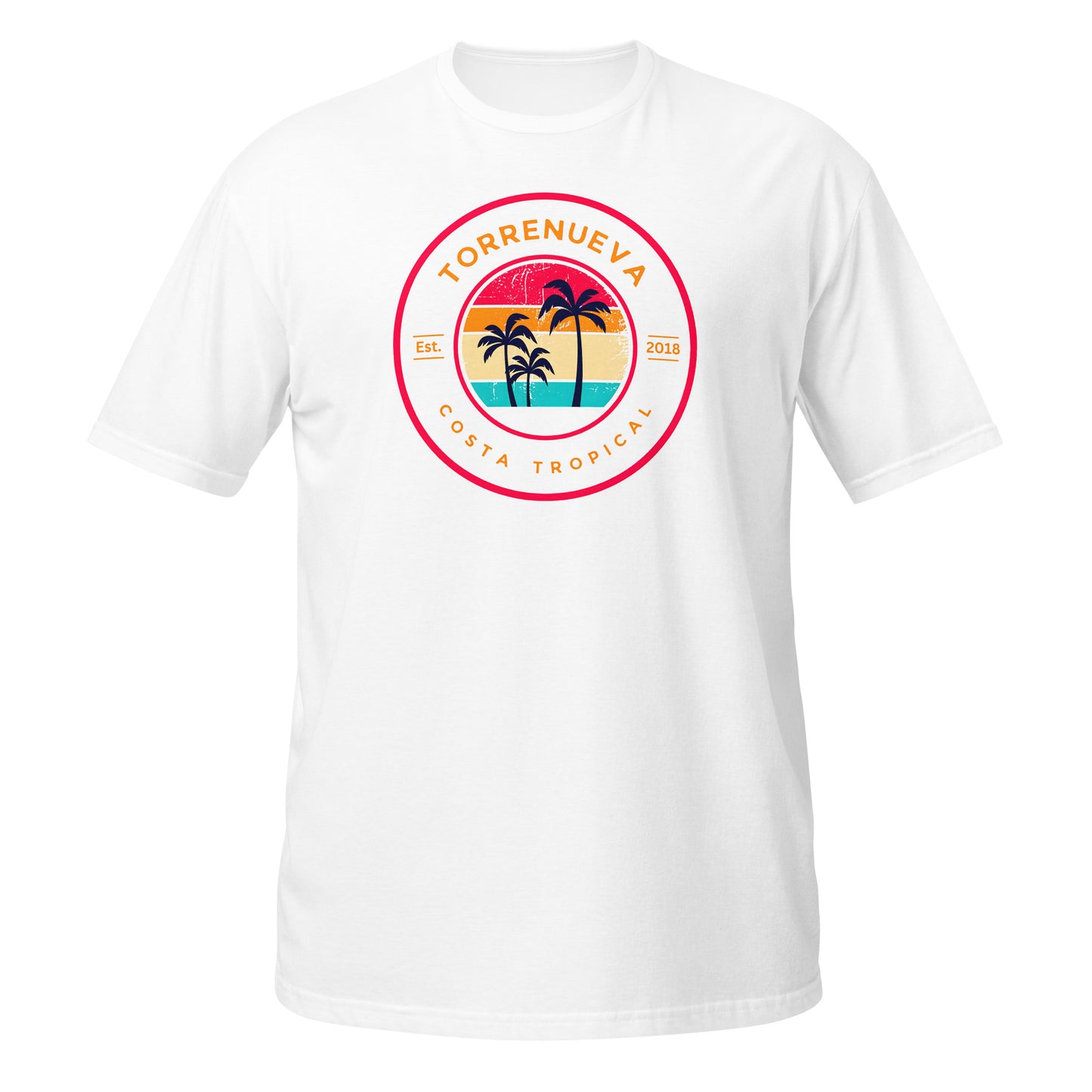 Torrenueva Costa Est 2018, 3 Palmen || Weiches T-Shirt