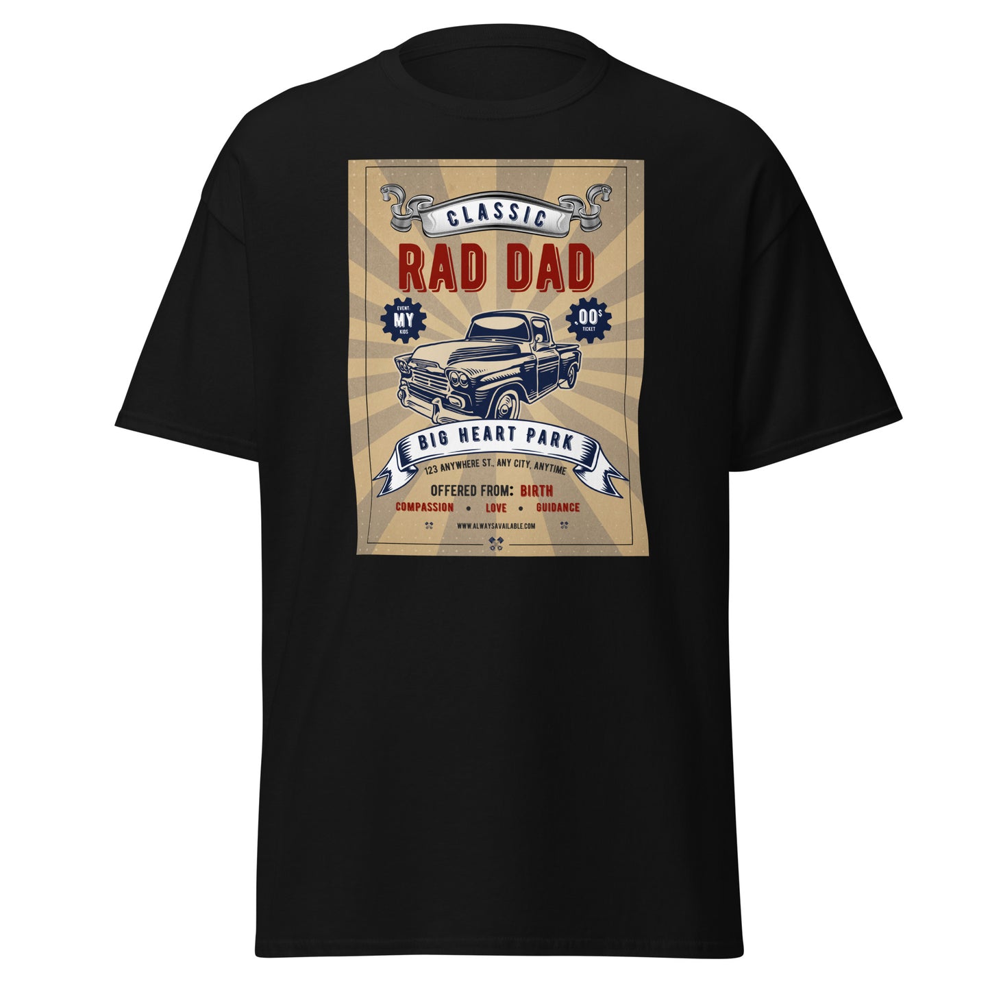 RAD DAD || Klassisches Unisex-T-Shirt