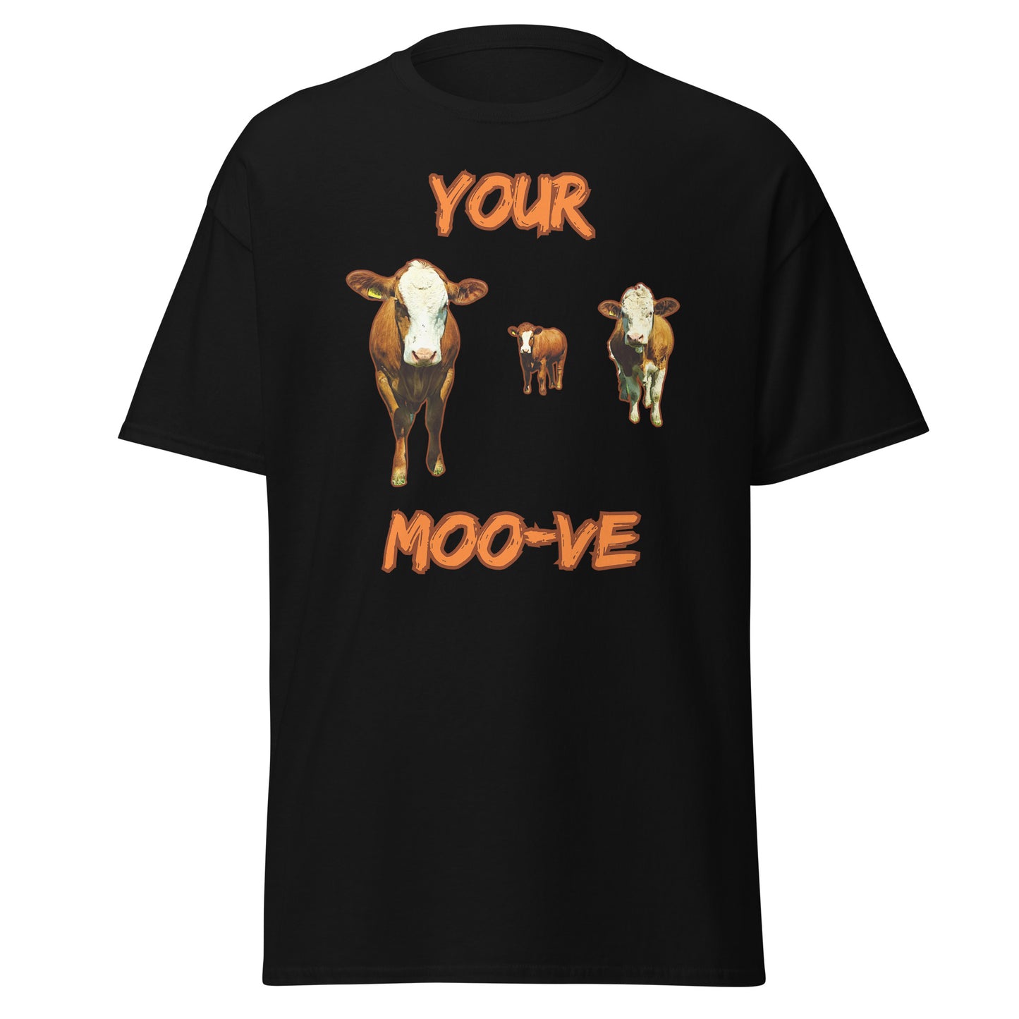 DEINE MOO-VE || Klassisches Unisex-T-Shirt