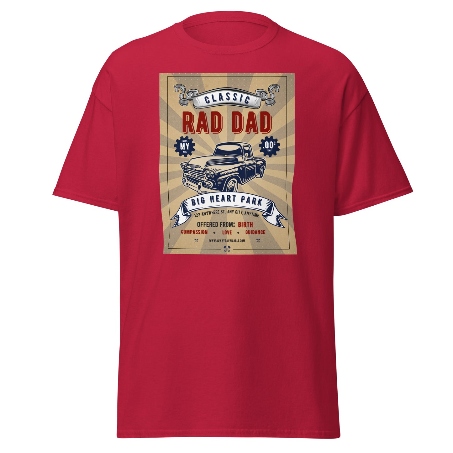 RAD DAD || Klassisches Unisex-T-Shirt
