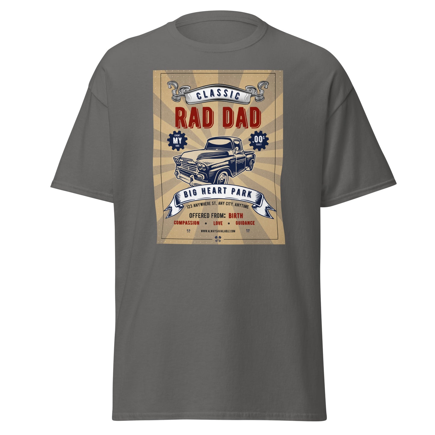 RAD DAD || Klassisches Unisex-T-Shirt