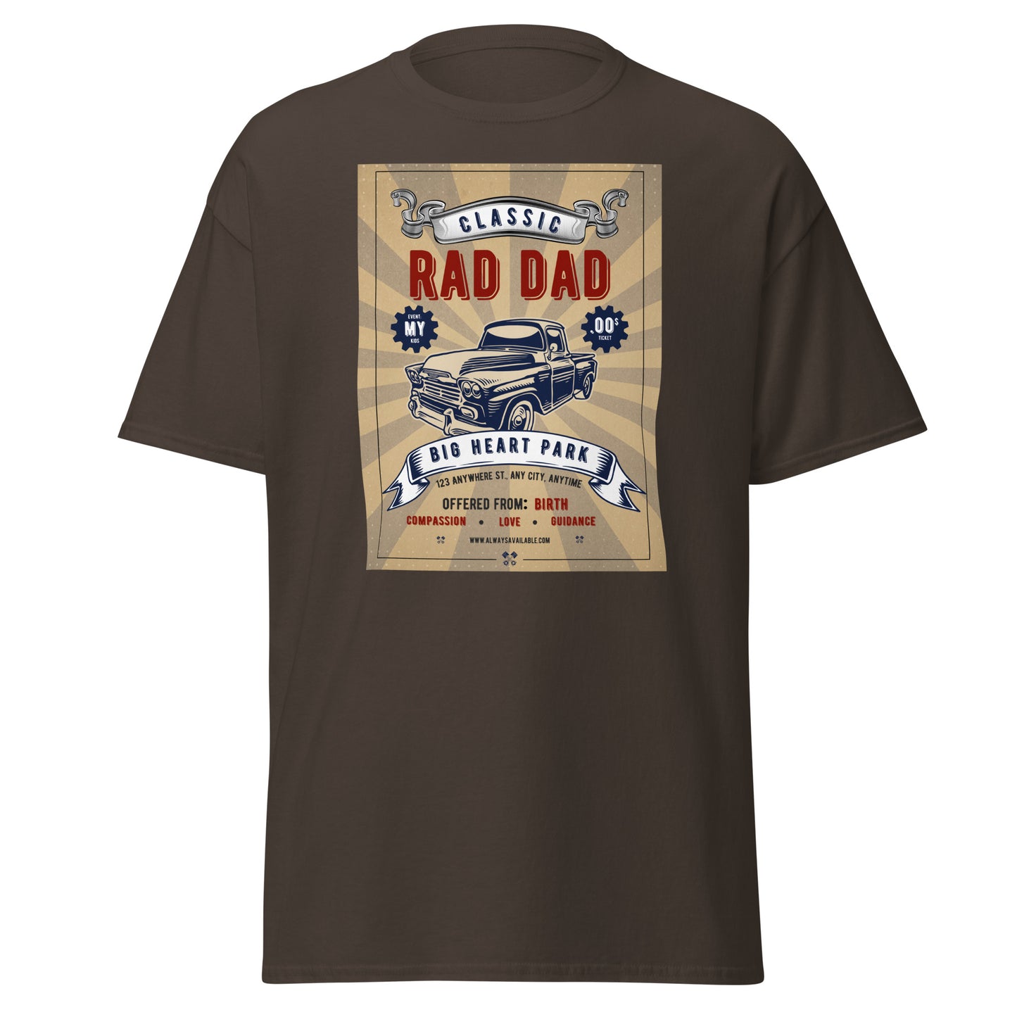 RAD DAD || Klassisches Unisex-T-Shirt