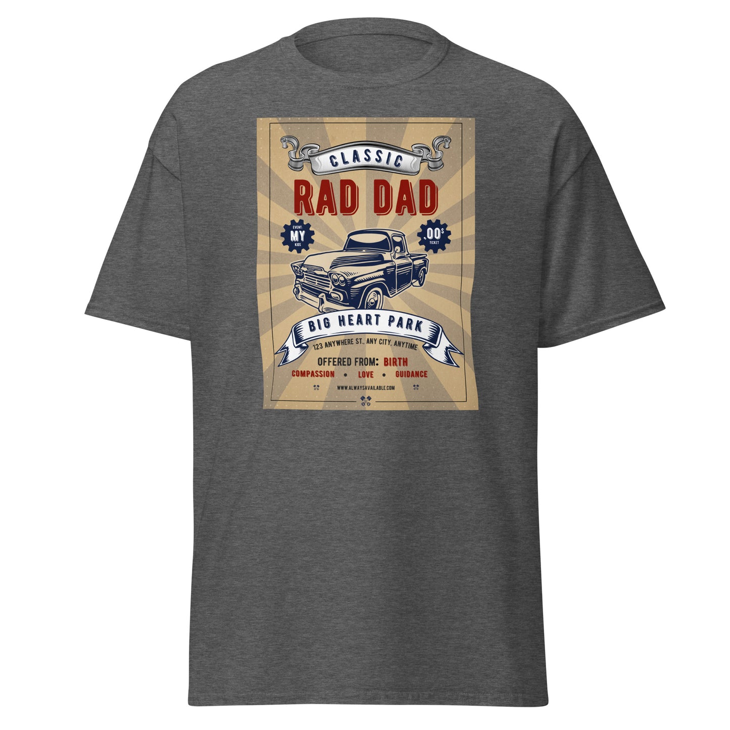 RAD DAD || Klassisches Unisex-T-Shirt