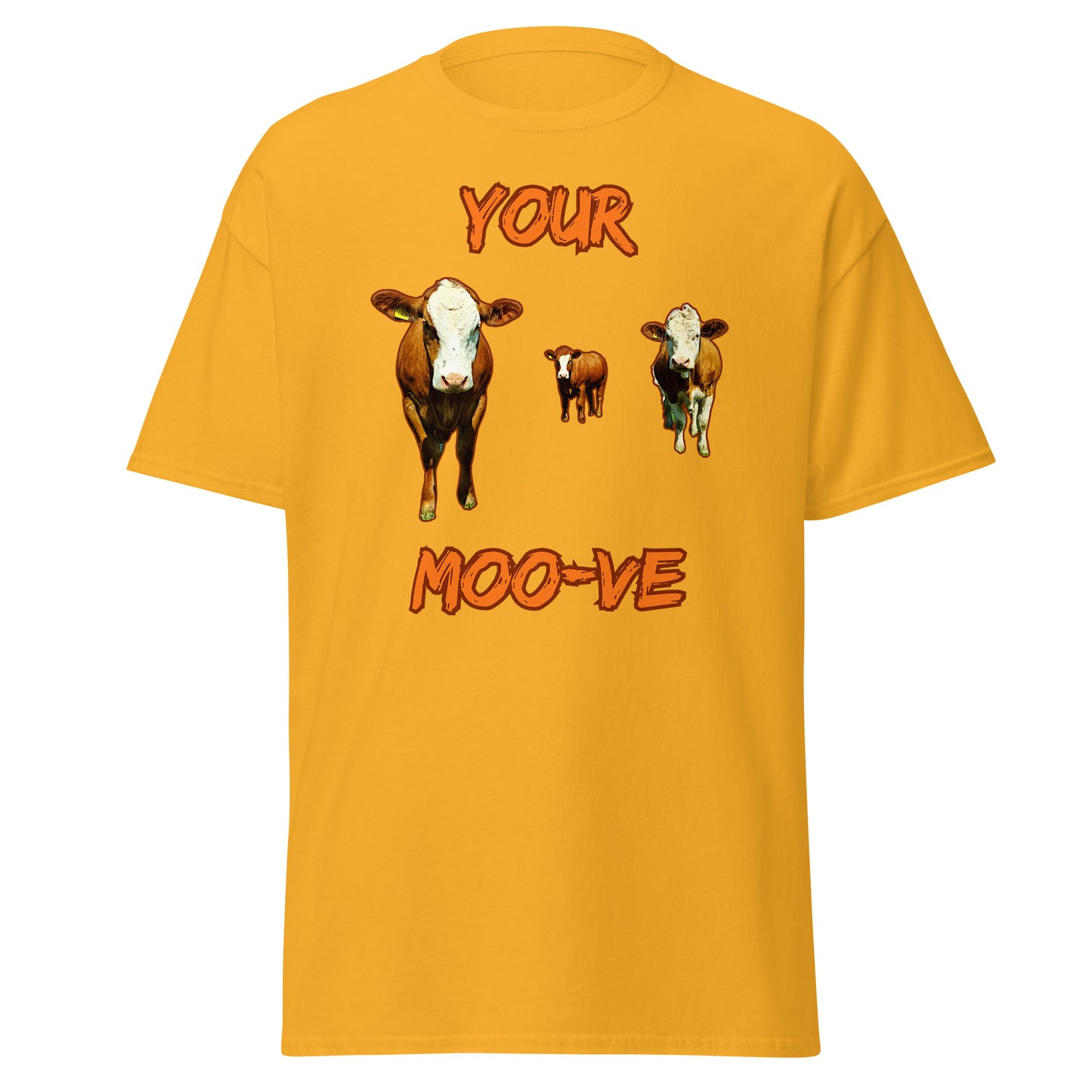 DEINE MOO-VE || Klassisches Unisex-T-Shirt