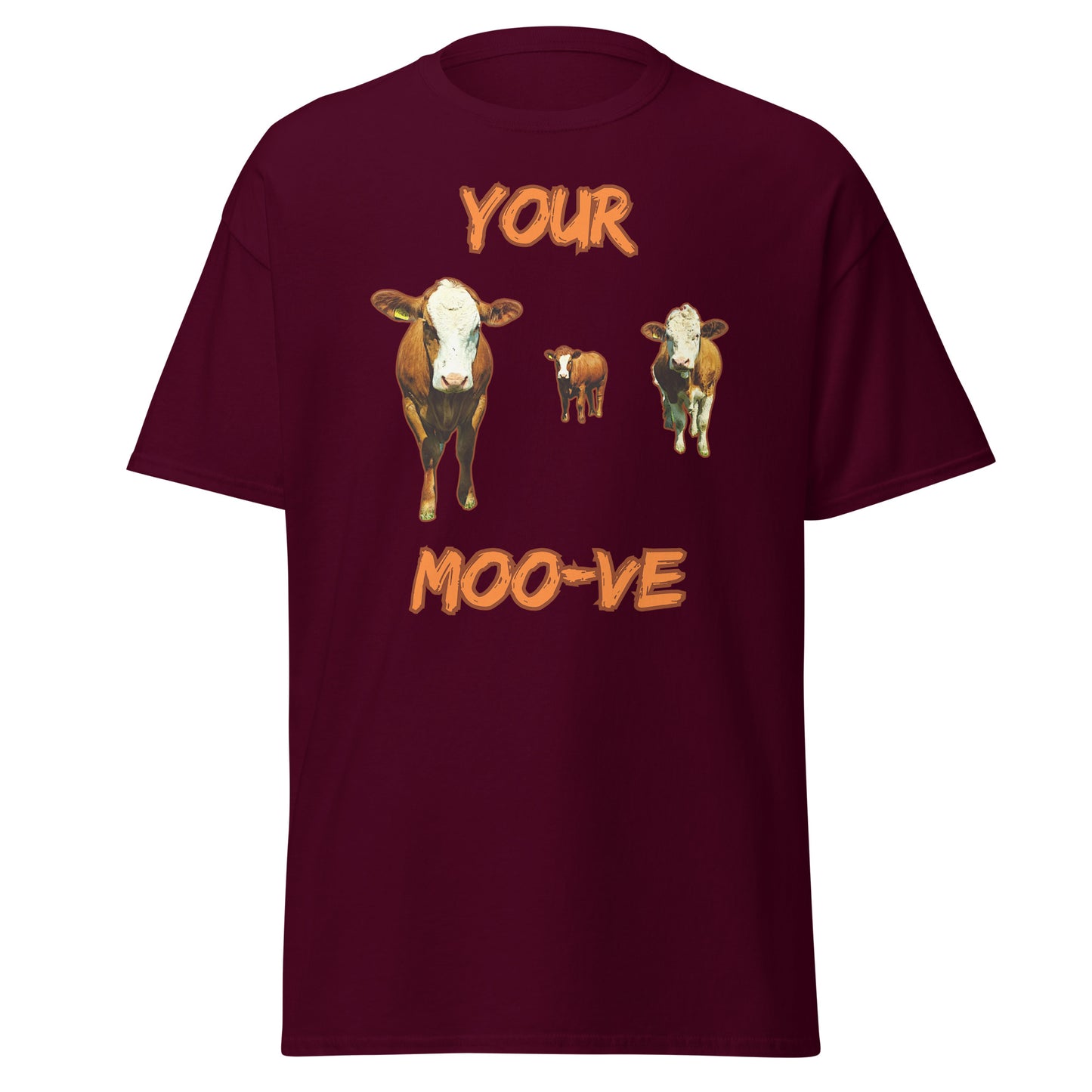 DEINE MOO-VE || Klassisches Unisex-T-Shirt