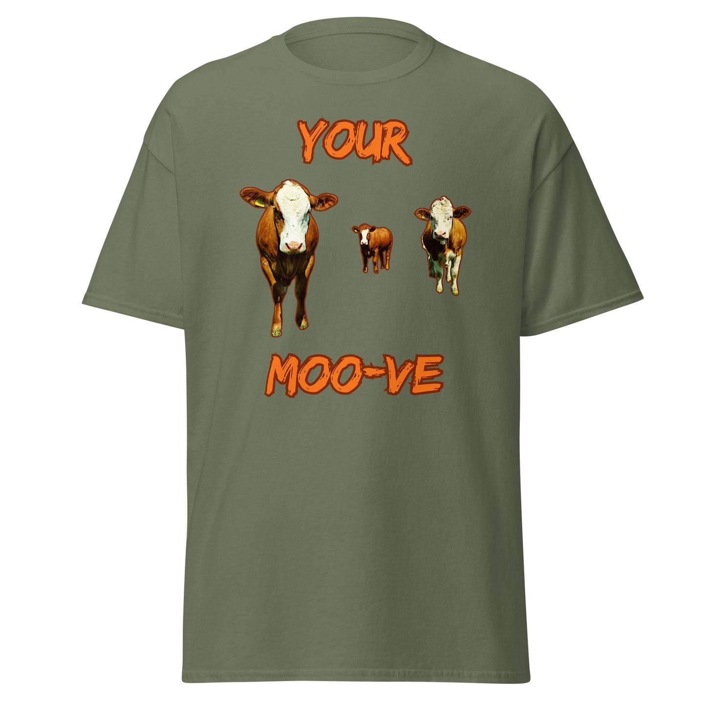 DEINE MOO-VE || Klassisches Unisex-T-Shirt