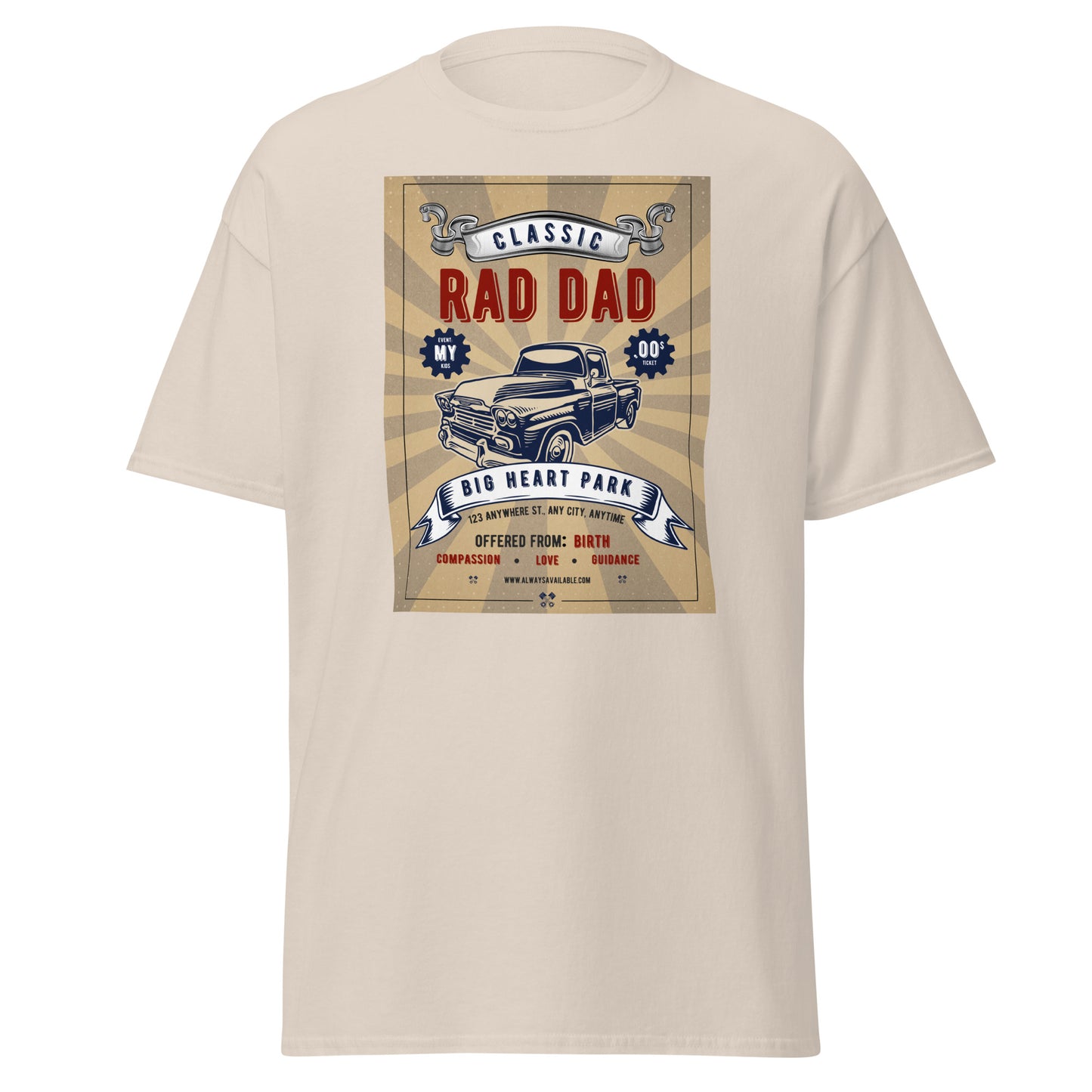 RAD DAD || Klassisches Unisex-T-Shirt