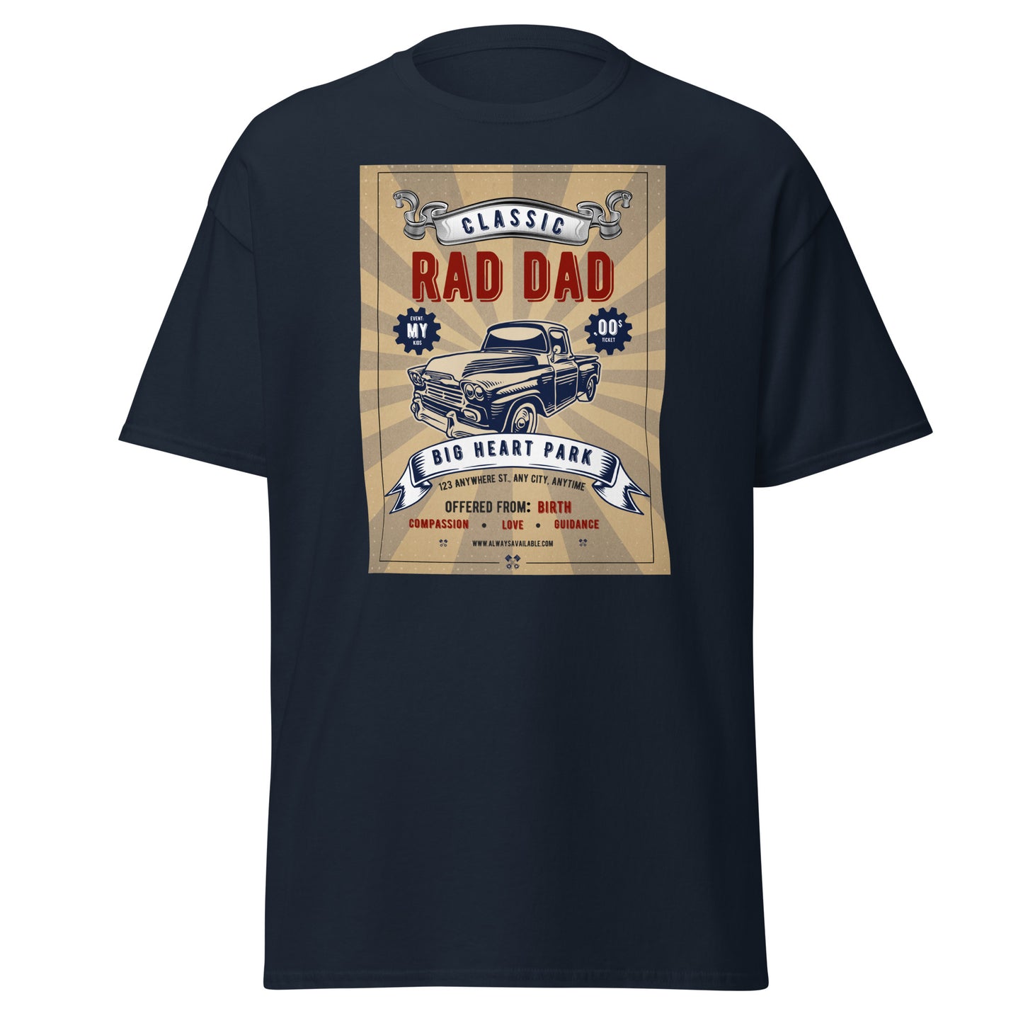 RAD DAD || Klassisches Unisex-T-Shirt