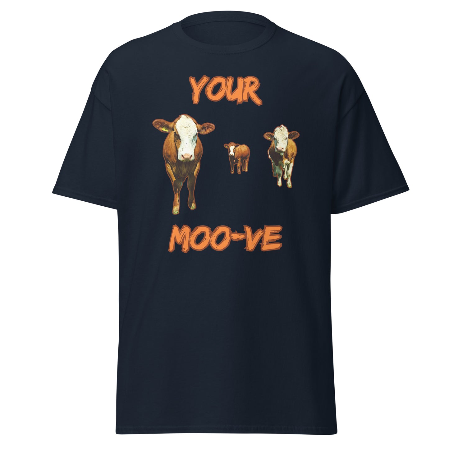 DEINE MOO-VE || Klassisches Unisex-T-Shirt