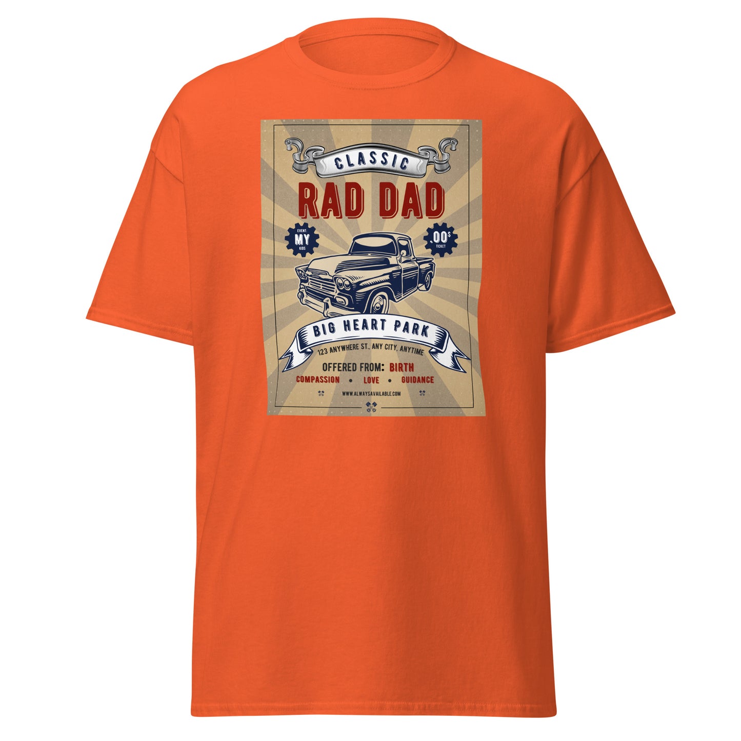 RAD DAD || Klassisches Unisex-T-Shirt