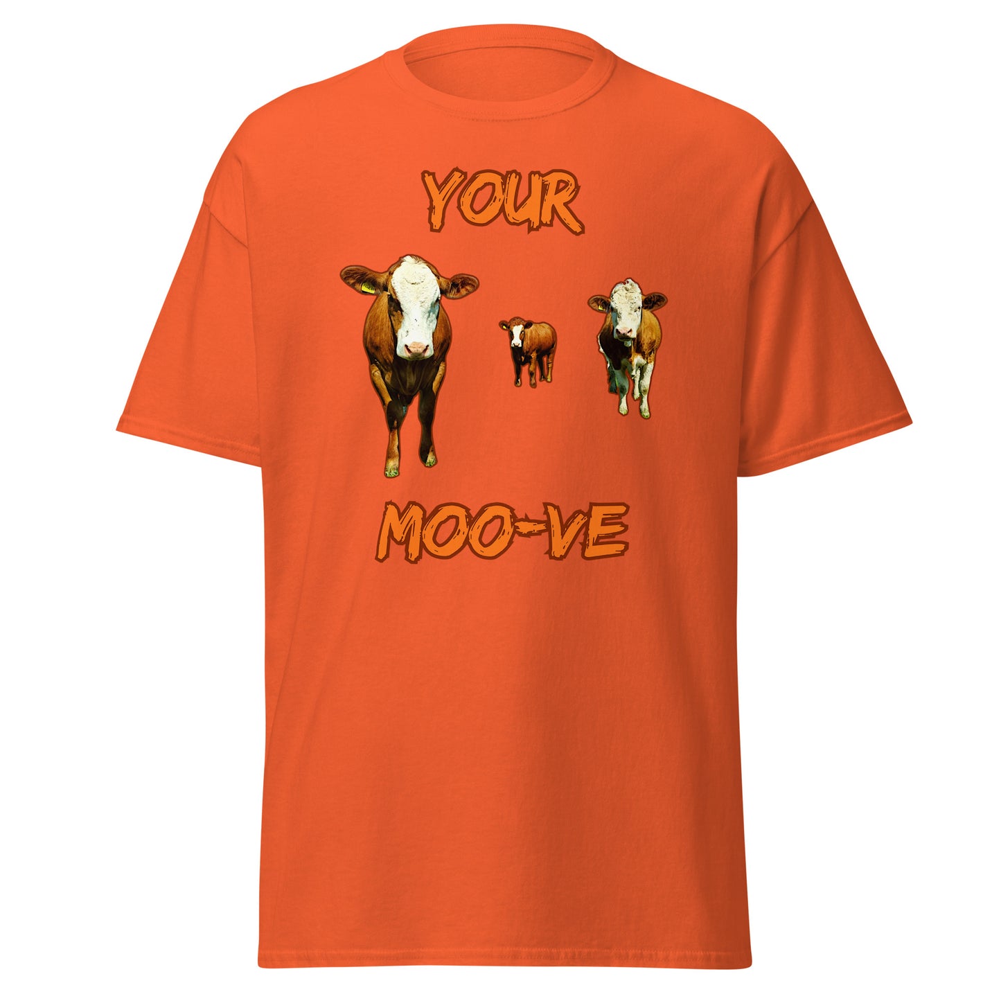 DEINE MOO-VE || Klassisches Unisex-T-Shirt