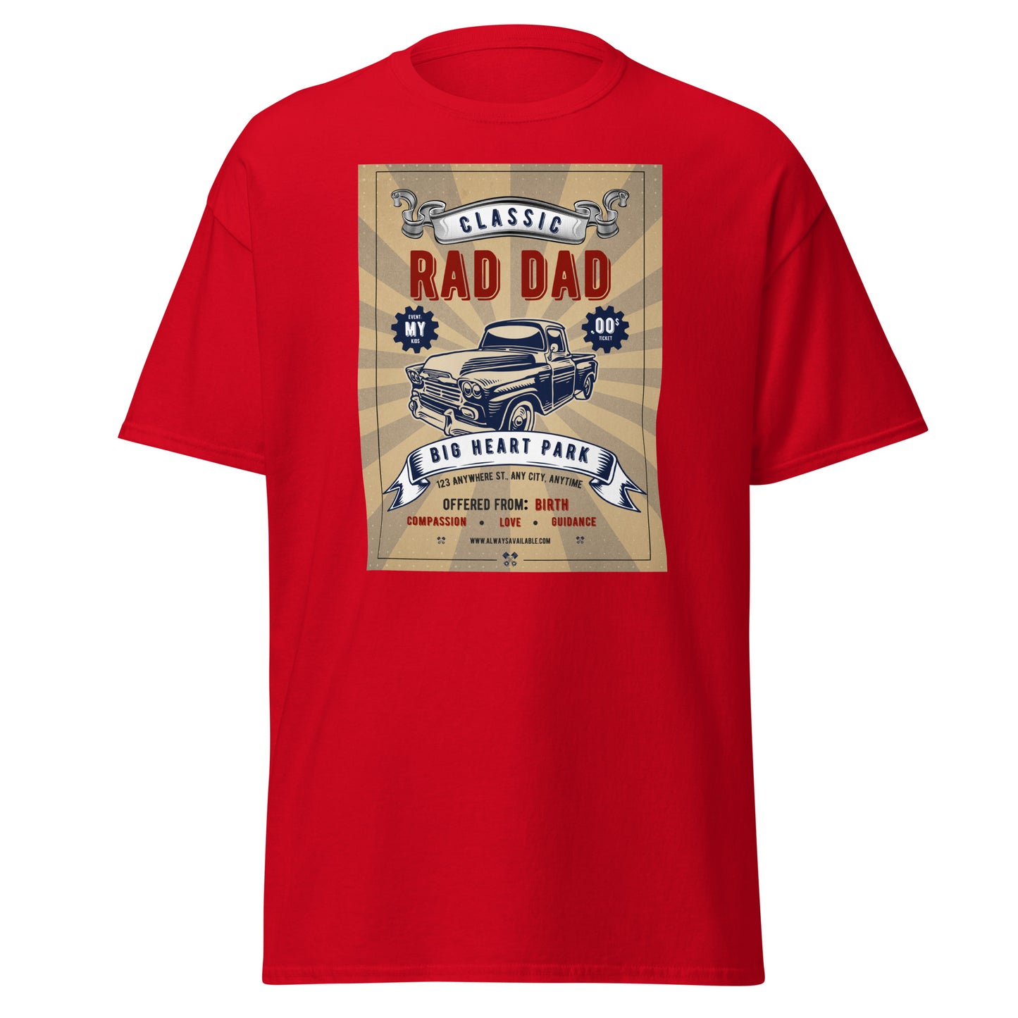 RAD DAD || Klassisches Unisex-T-Shirt