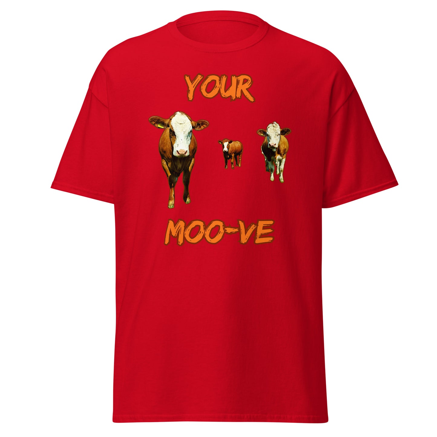 DEINE MOO-VE || Klassisches Unisex-T-Shirt
