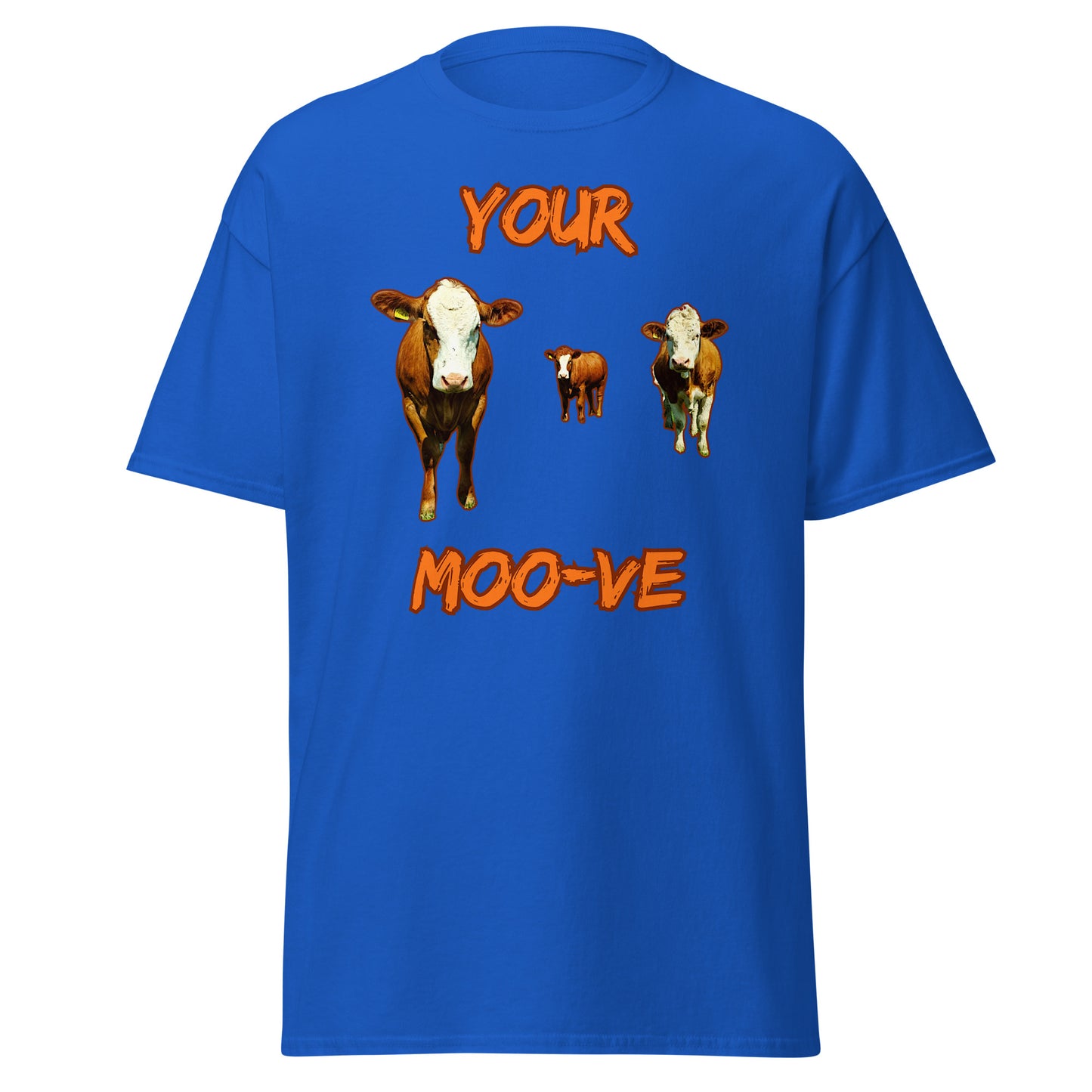 DEINE MOO-VE || Klassisches Unisex-T-Shirt