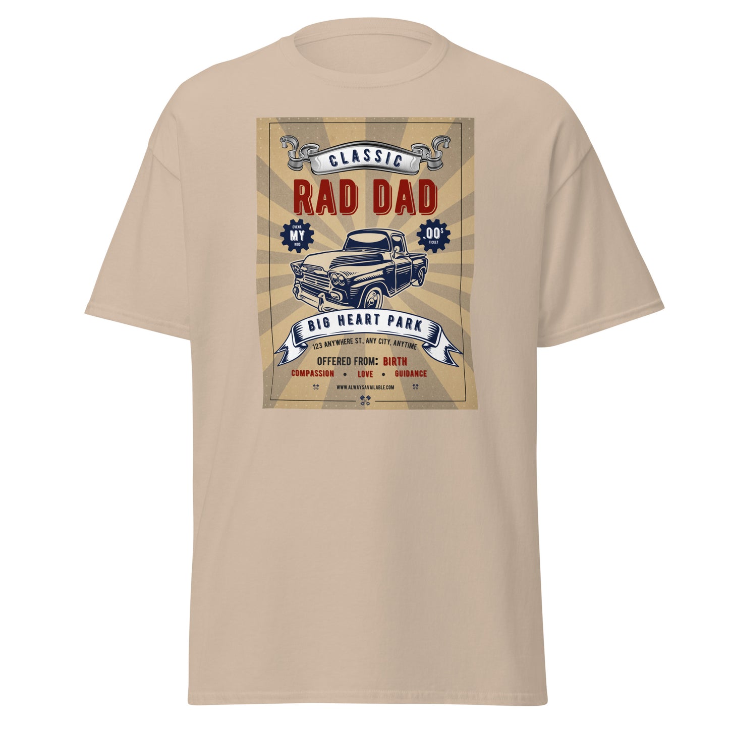 RAD DAD || Klassisches Unisex-T-Shirt