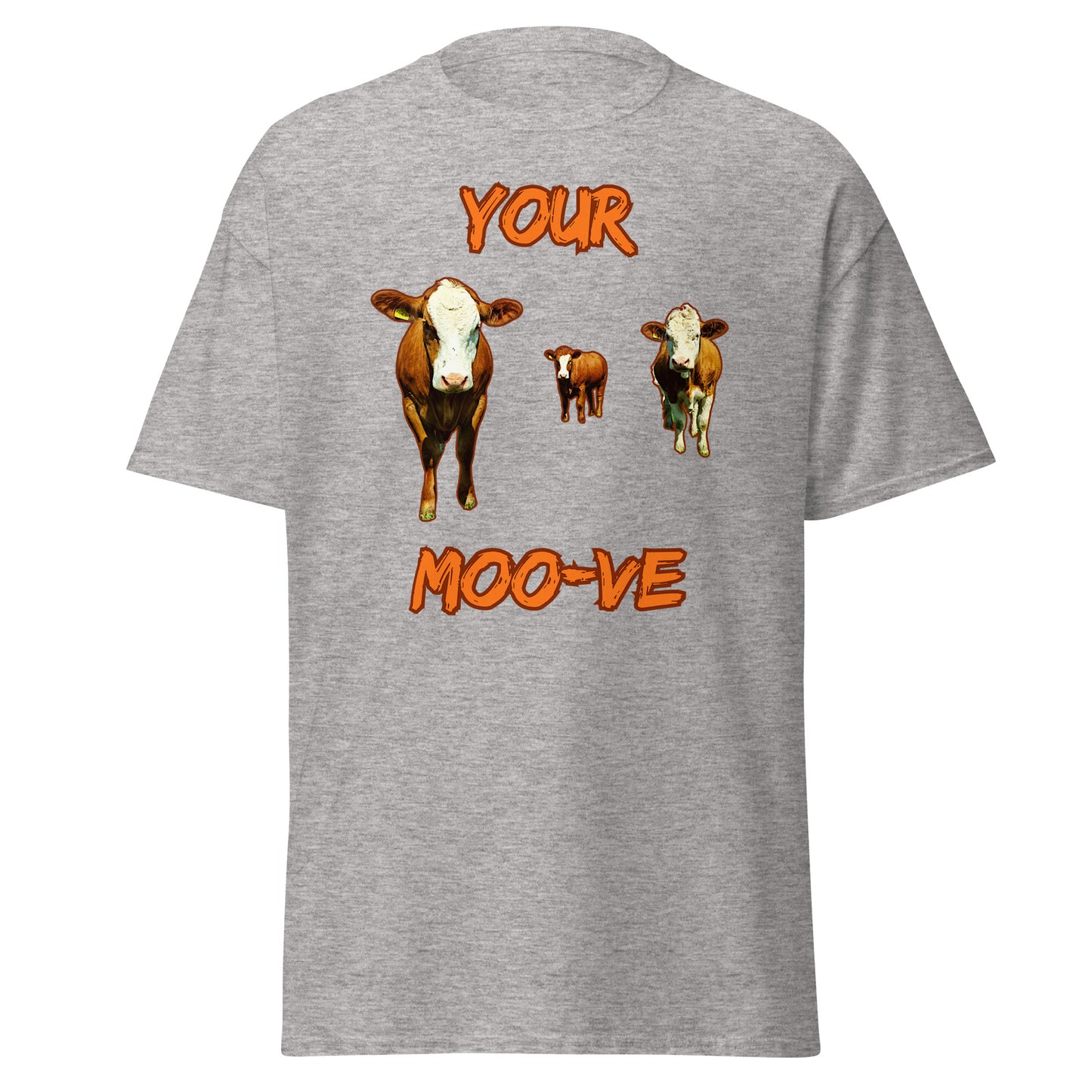 DEINE MOO-VE || Klassisches Unisex-T-Shirt