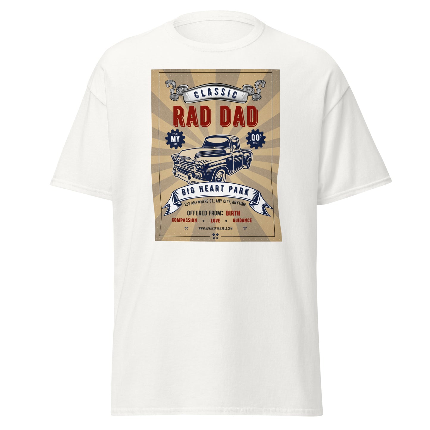 RAD DAD || Klassisches Unisex-T-Shirt