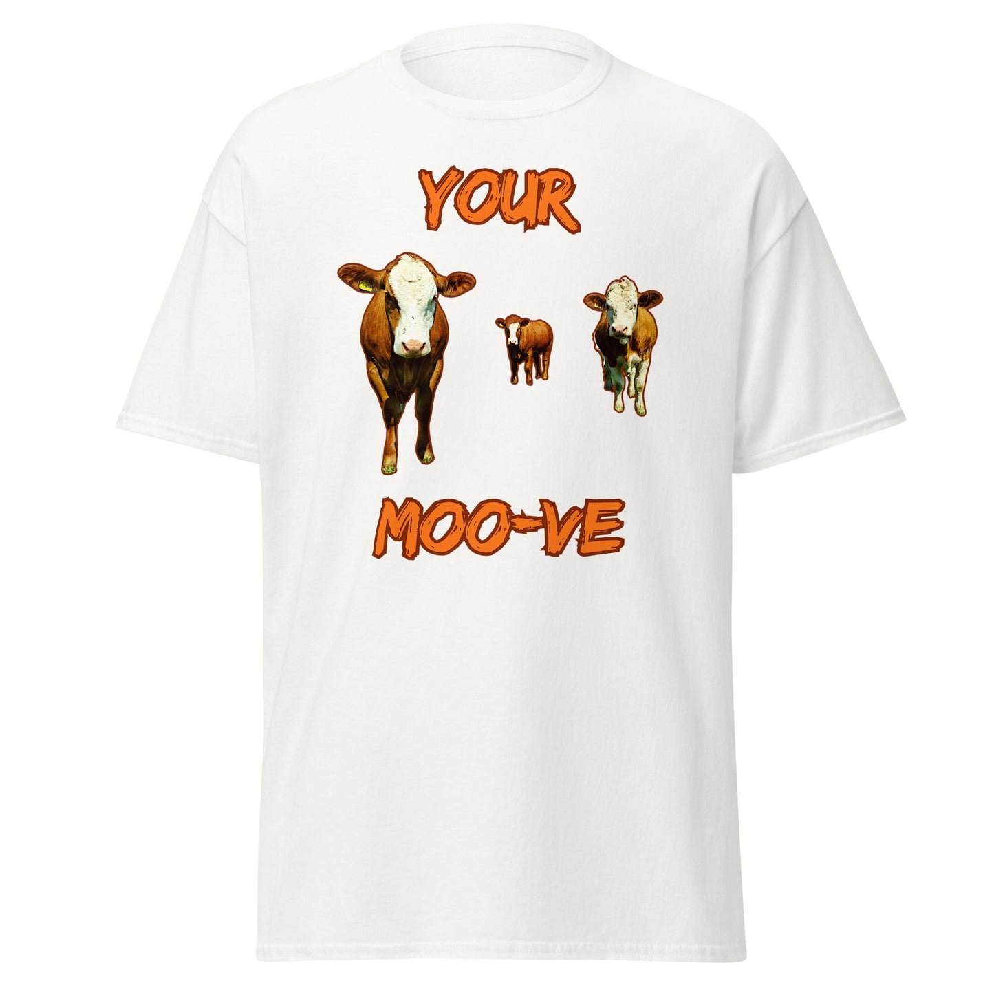 DEINE MOO-VE || Klassisches Unisex-T-Shirt
