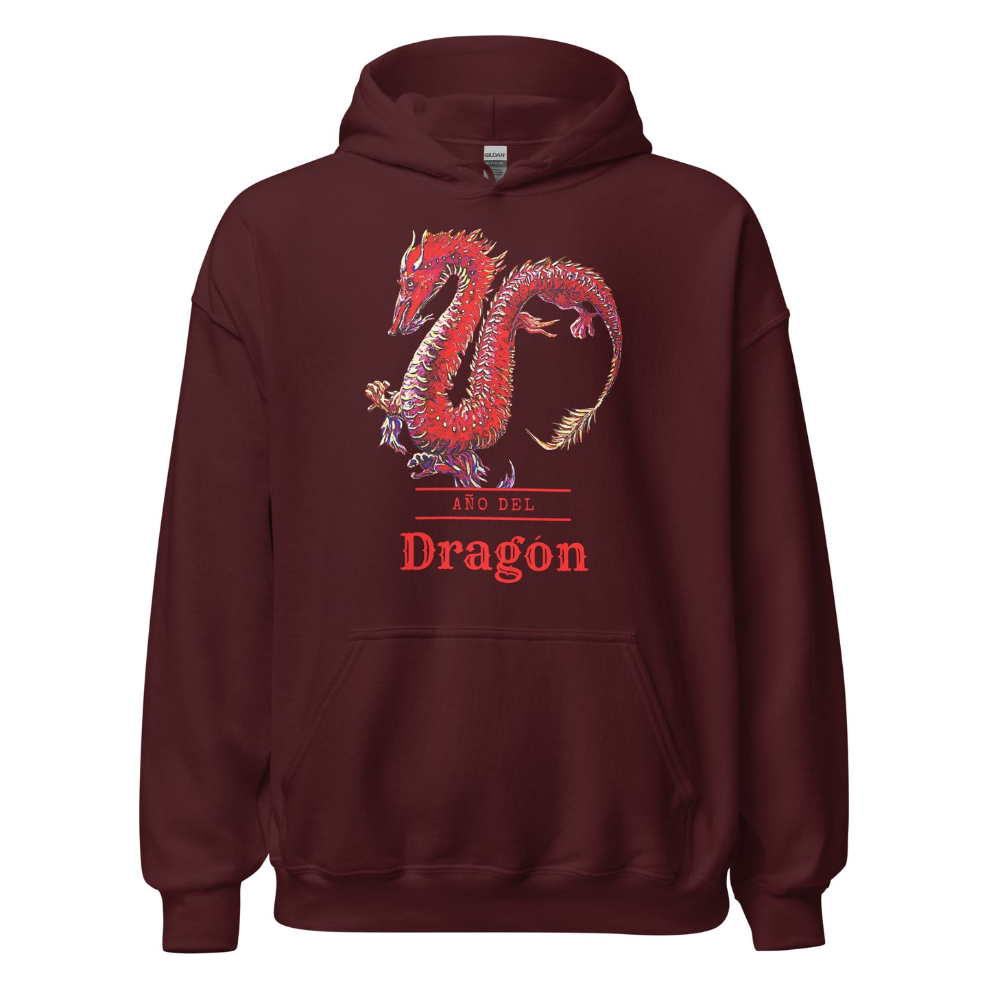 Año Del Dragon || Bequemer Unisex-Hoodie