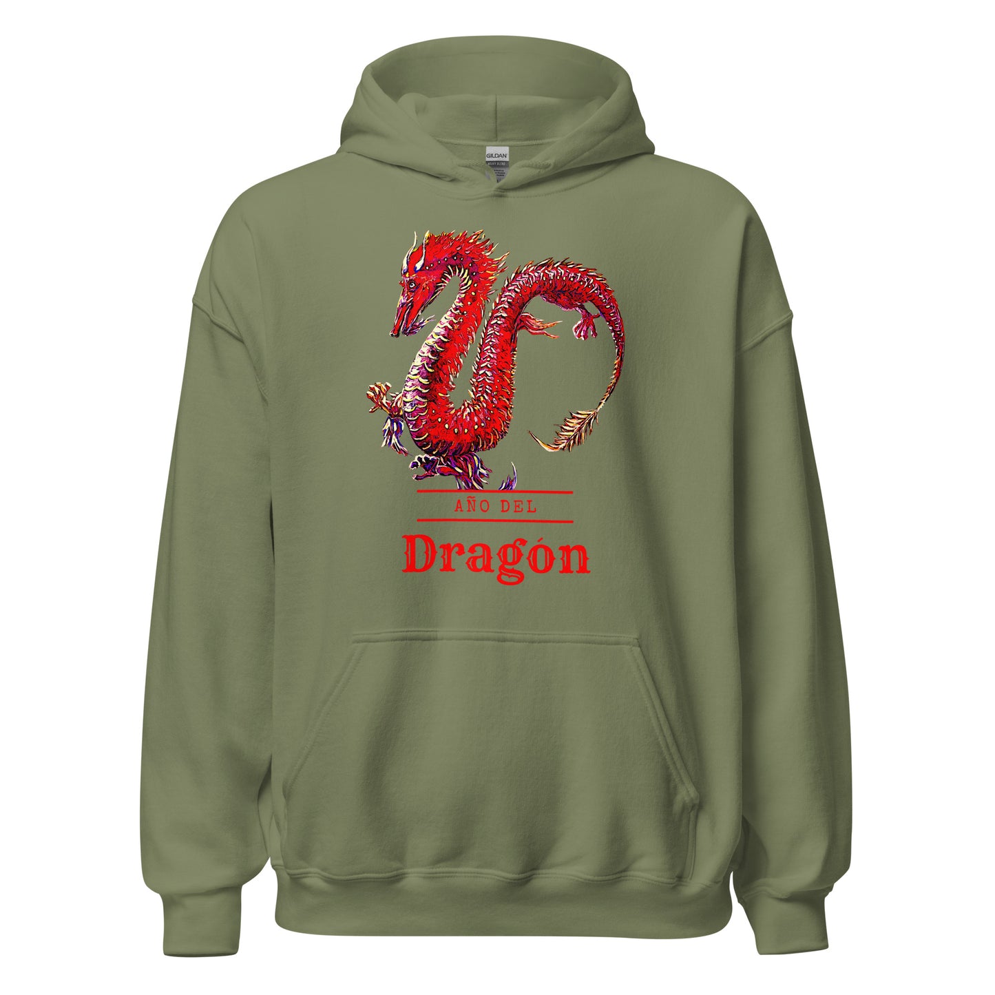 Año Del Dragon || Bequemer Unisex-Hoodie