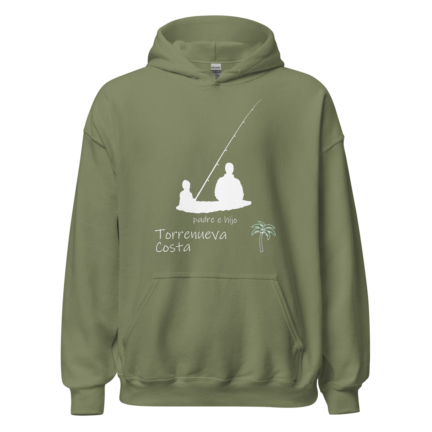 Padre e Hijo, Torrenueva Costa || Bequemer Unisex-Hoodie