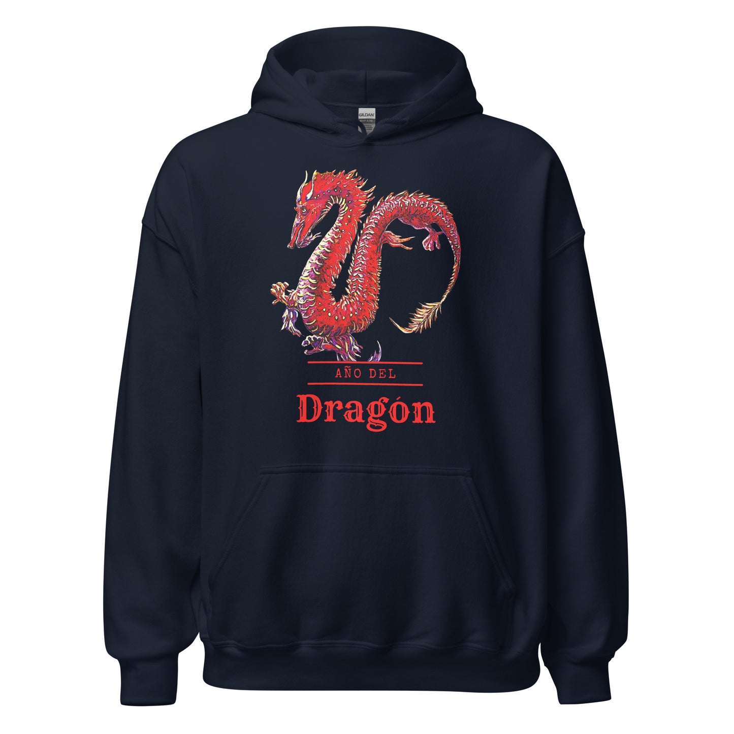 Año Del Dragon || Bequemer Unisex-Hoodie