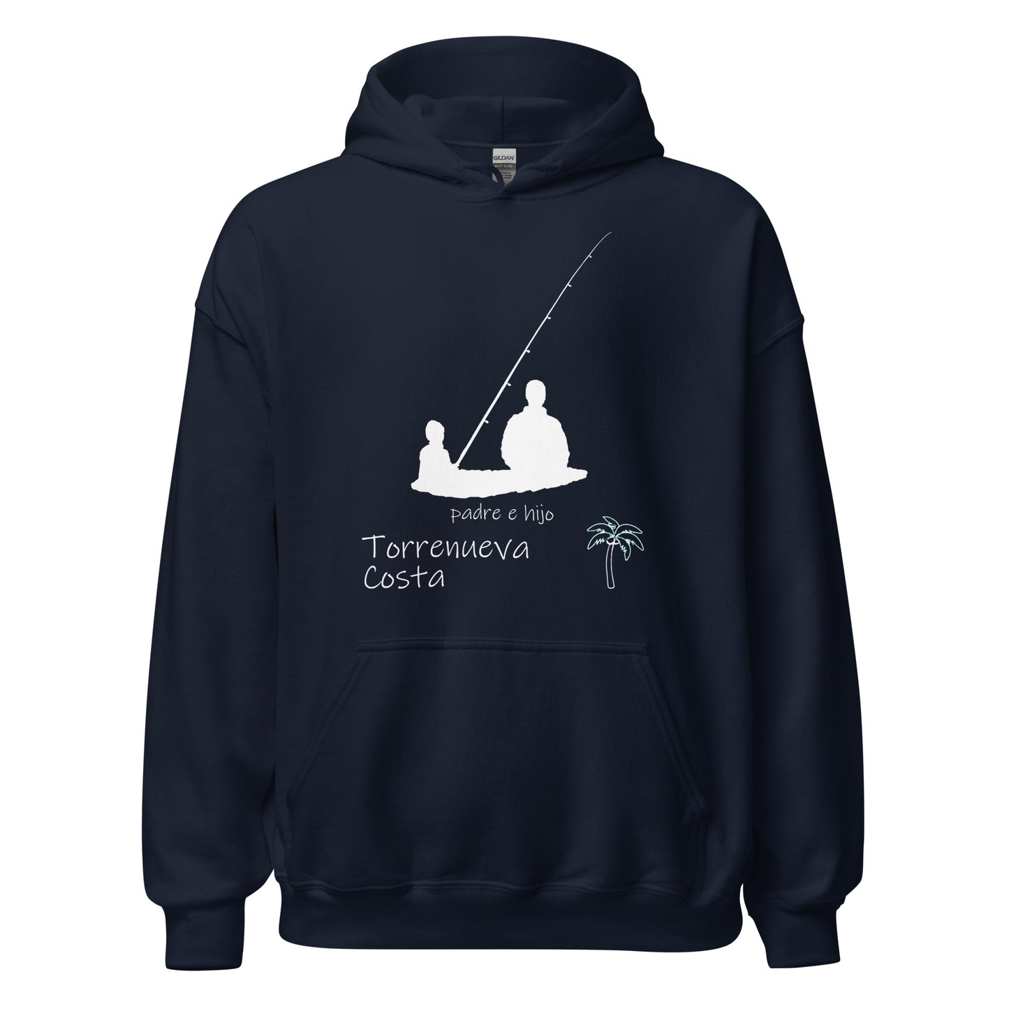 Padre e Hijo, Torrenueva Costa || Bequemer Unisex-Hoodie