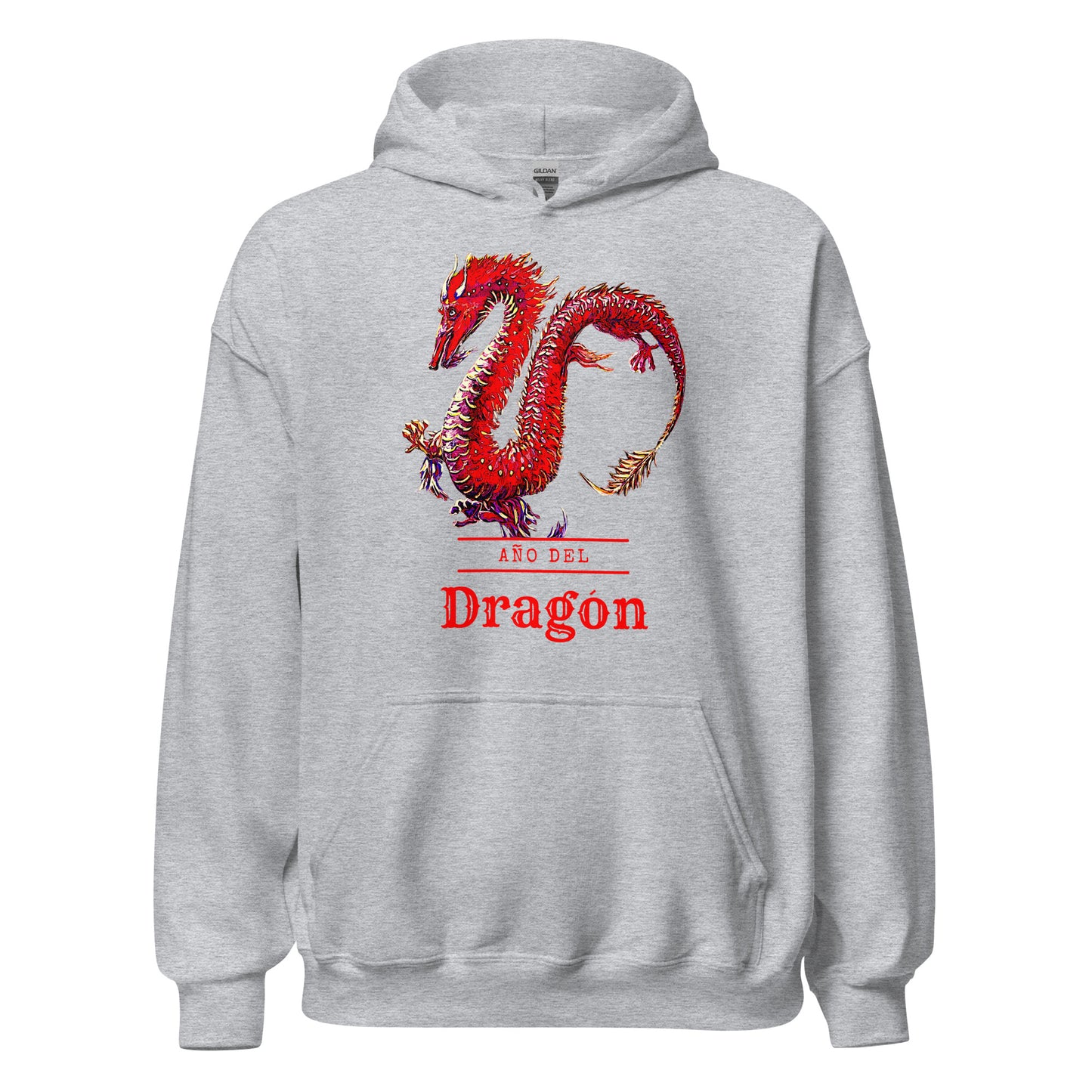 Año Del Dragon || Bequemer Unisex-Hoodie