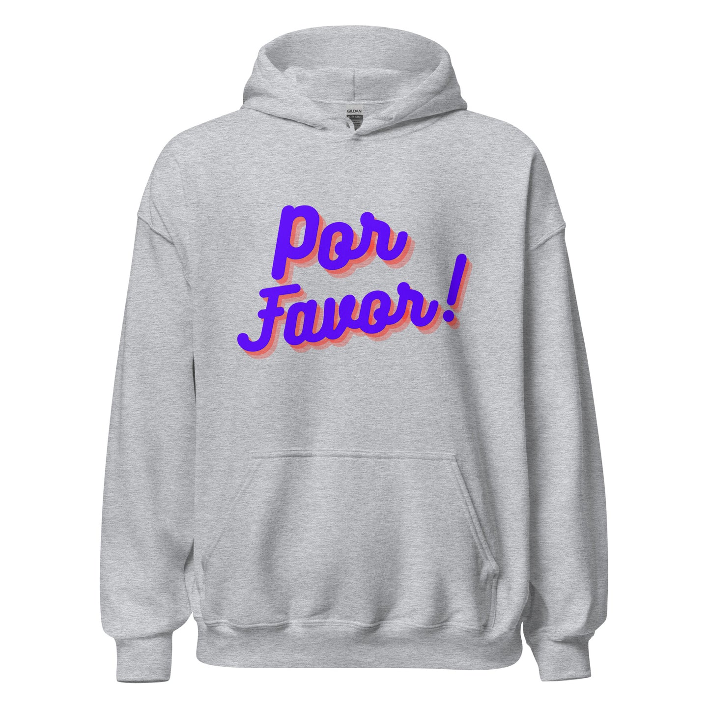 POR FAVOR! || Bequemer Unisex-Hoodie