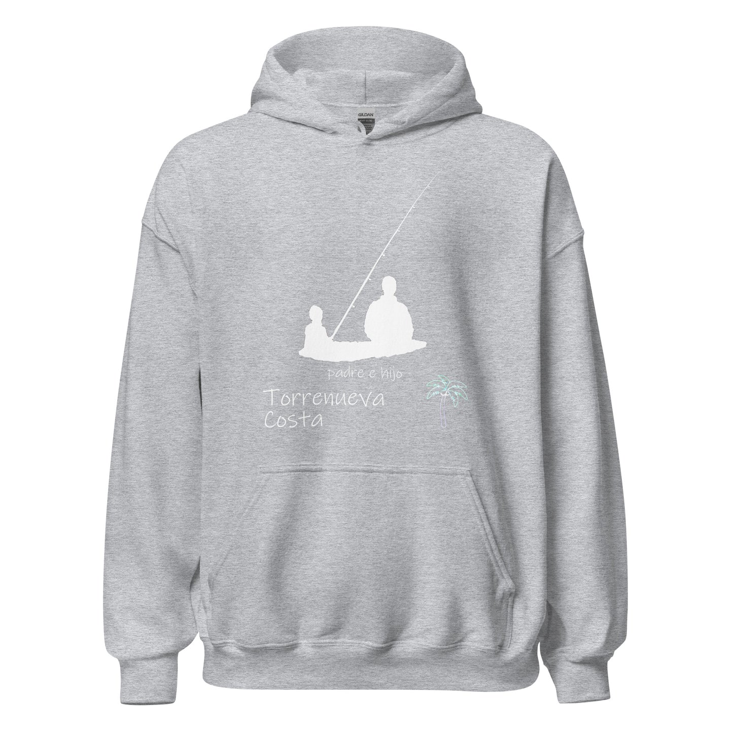 Padre e Hijo, Torrenueva Costa || Bequemer Unisex-Hoodie