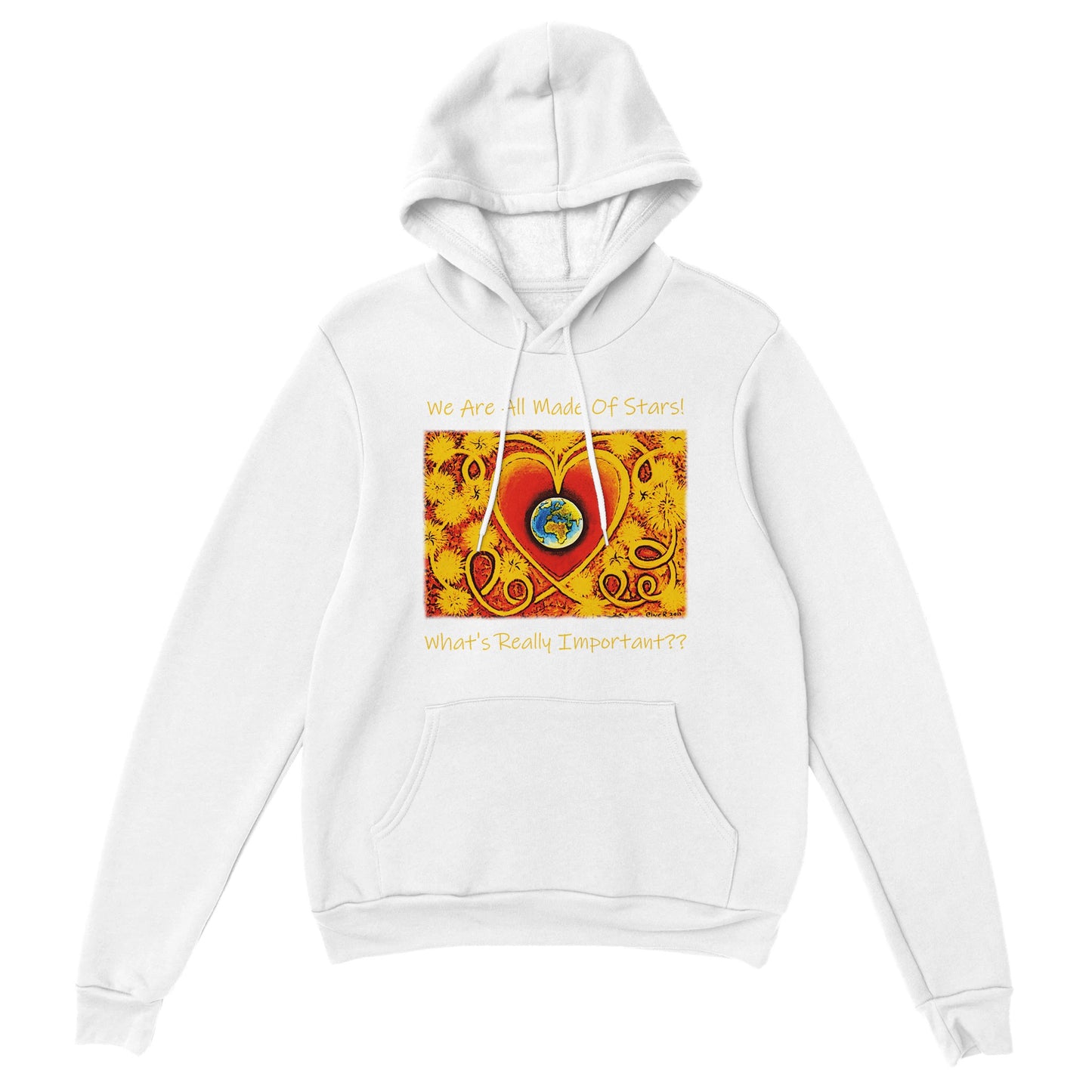 Was ist wirklich wichtig? || Klassischer Unisex-Pullover-Hoodie