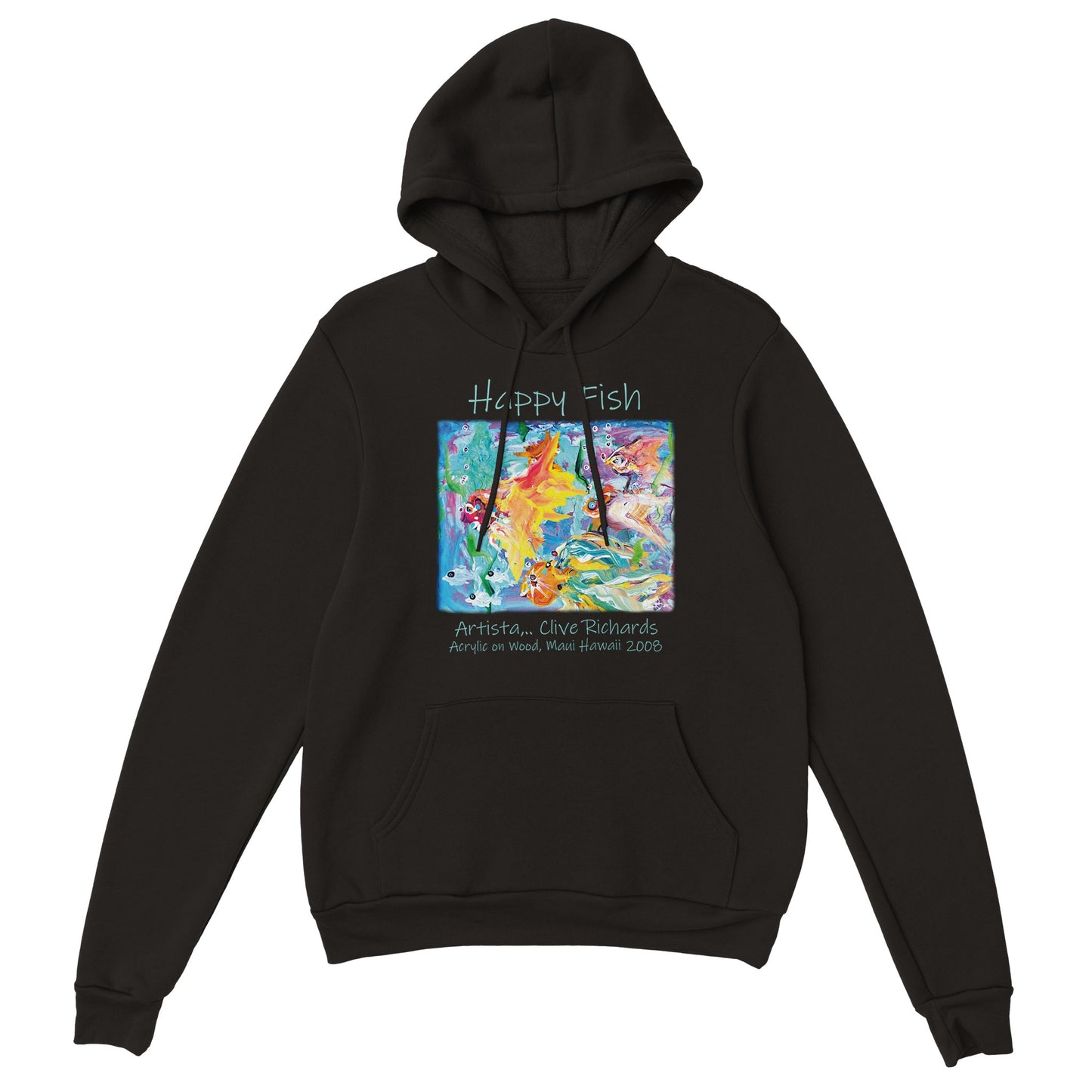 Happy Fish Artista Clive || Classic Unisex Pullover Hoodie