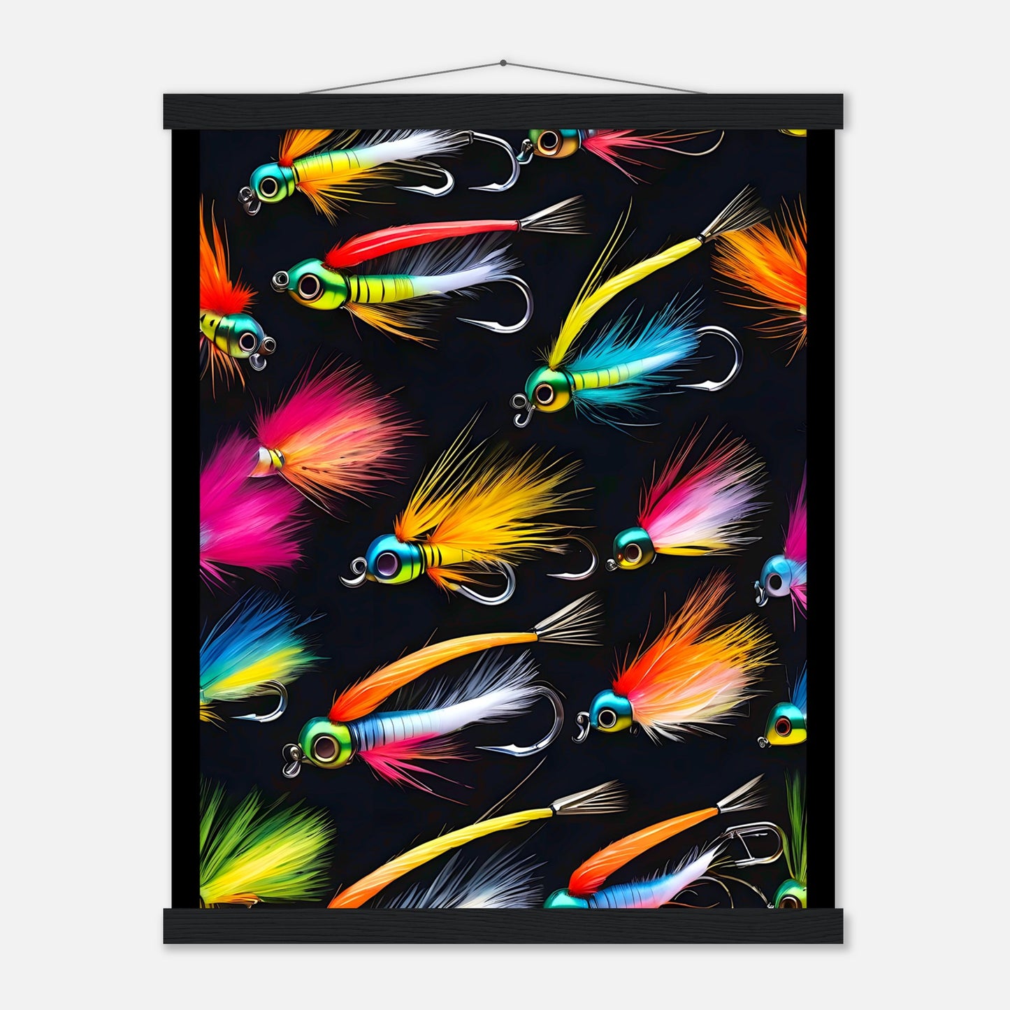 AI Flies || Premium Semi-Glossy Paper Poster with Hanger