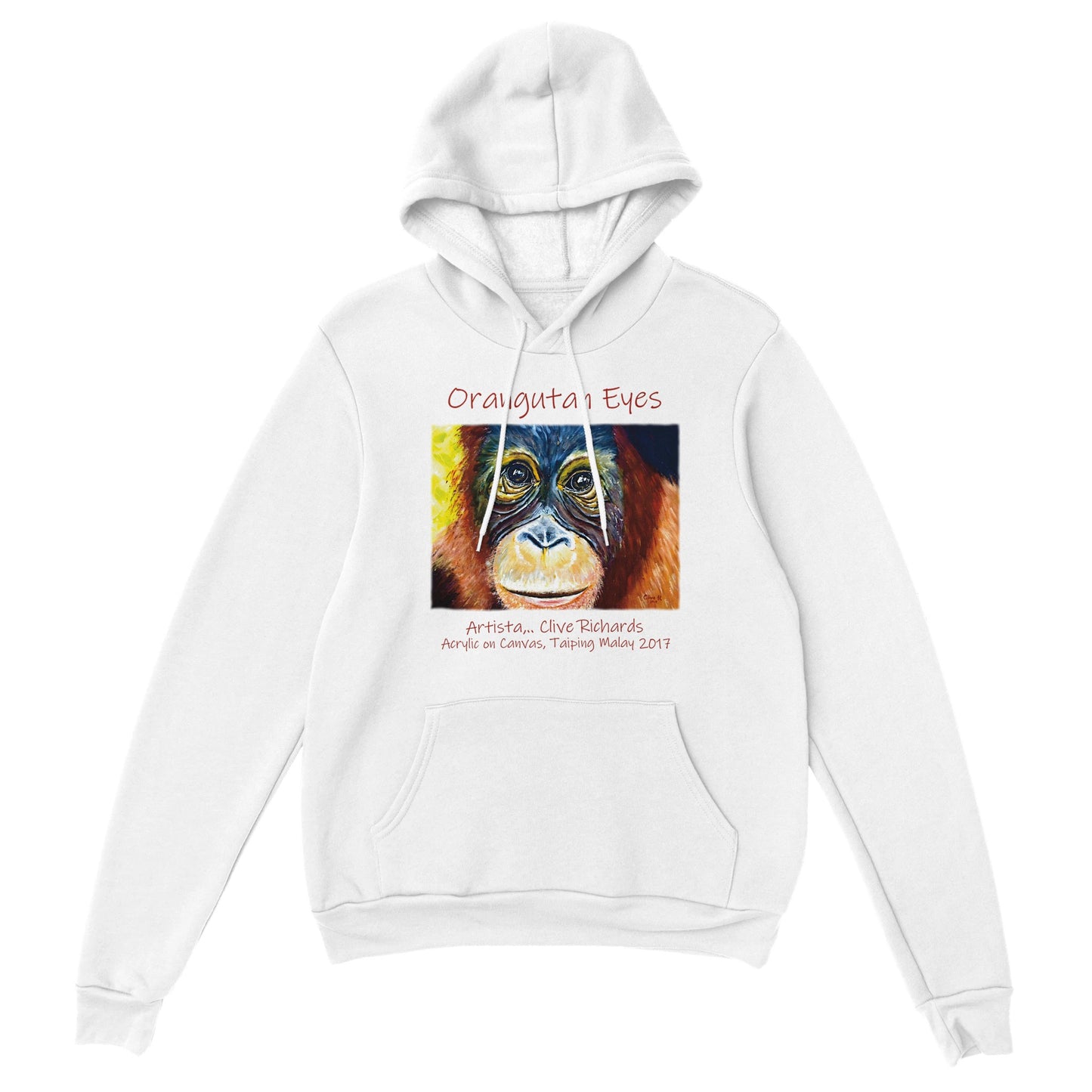 Orangutan Eyes Artista Clive || Classic Unisex Pullover Hoodie