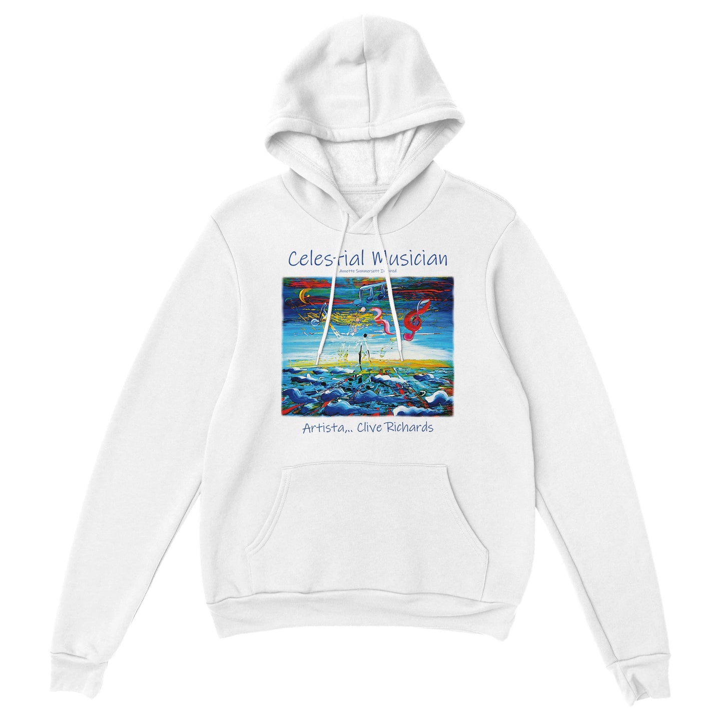 Himmlischer Musiker, Künstler Clive || Klassischer Unisex-Pullover-Hoodie