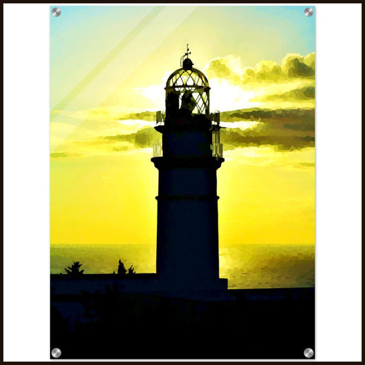 Faro de Sacratif Sunrise, Torrenueva Costa || Acrylic Print