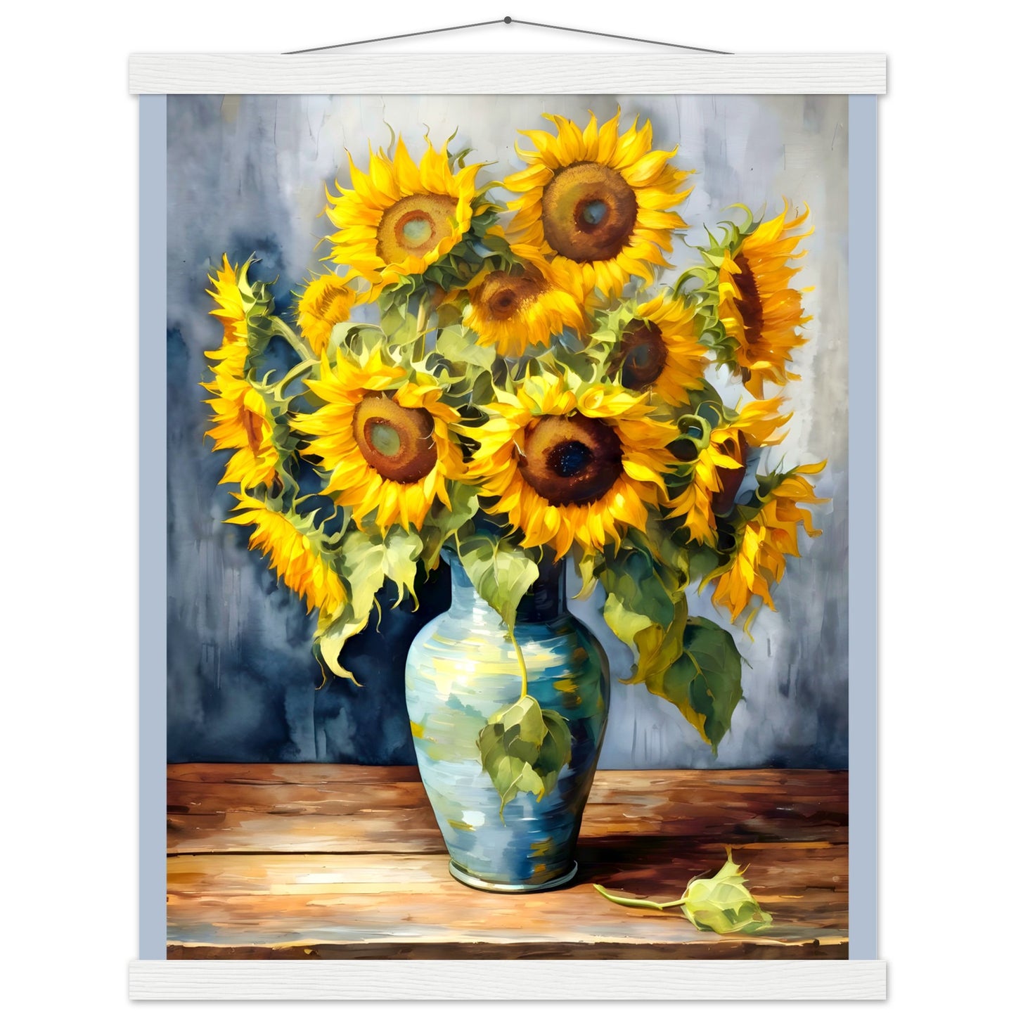 Sunflower Bunch || Premium Matte Paper Poster with Hanger