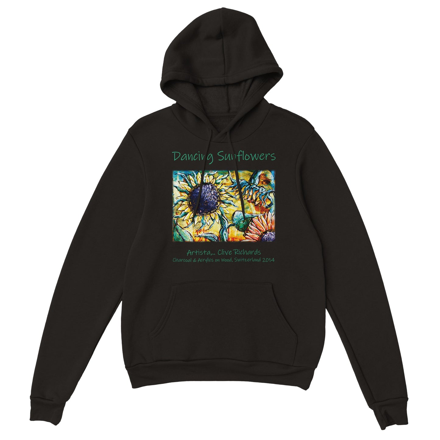 Tanzende Sonnenblumen Artista Clive || Klassischer Unisex-Pullover-Hoodie