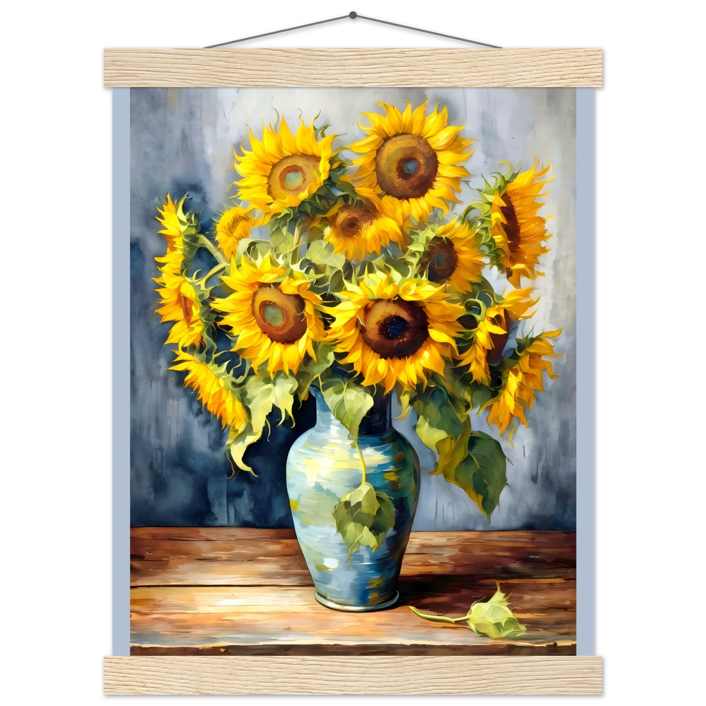 Sunflower Bunch || Premium Matte Paper Poster with Hanger