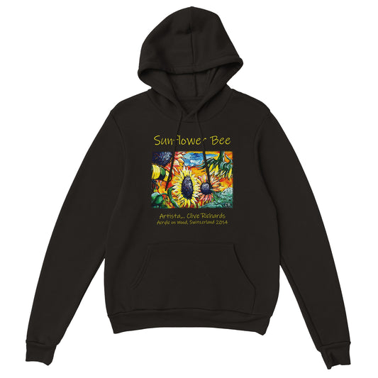 Sunflower Bee Artista Clive || Classic Unisex Pullover Hoodie