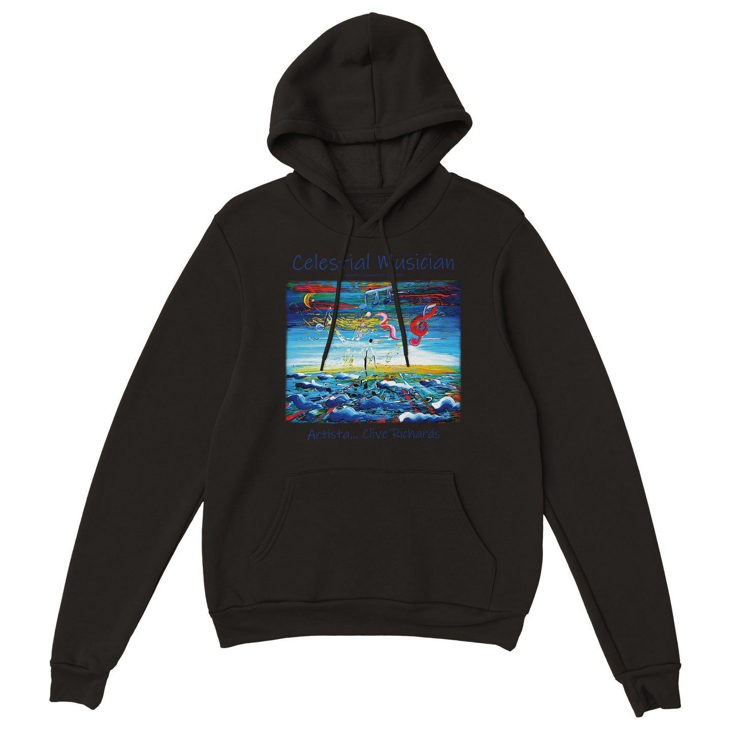 Himmlischer Musiker, Künstler Clive || Klassischer Unisex-Pullover-Hoodie