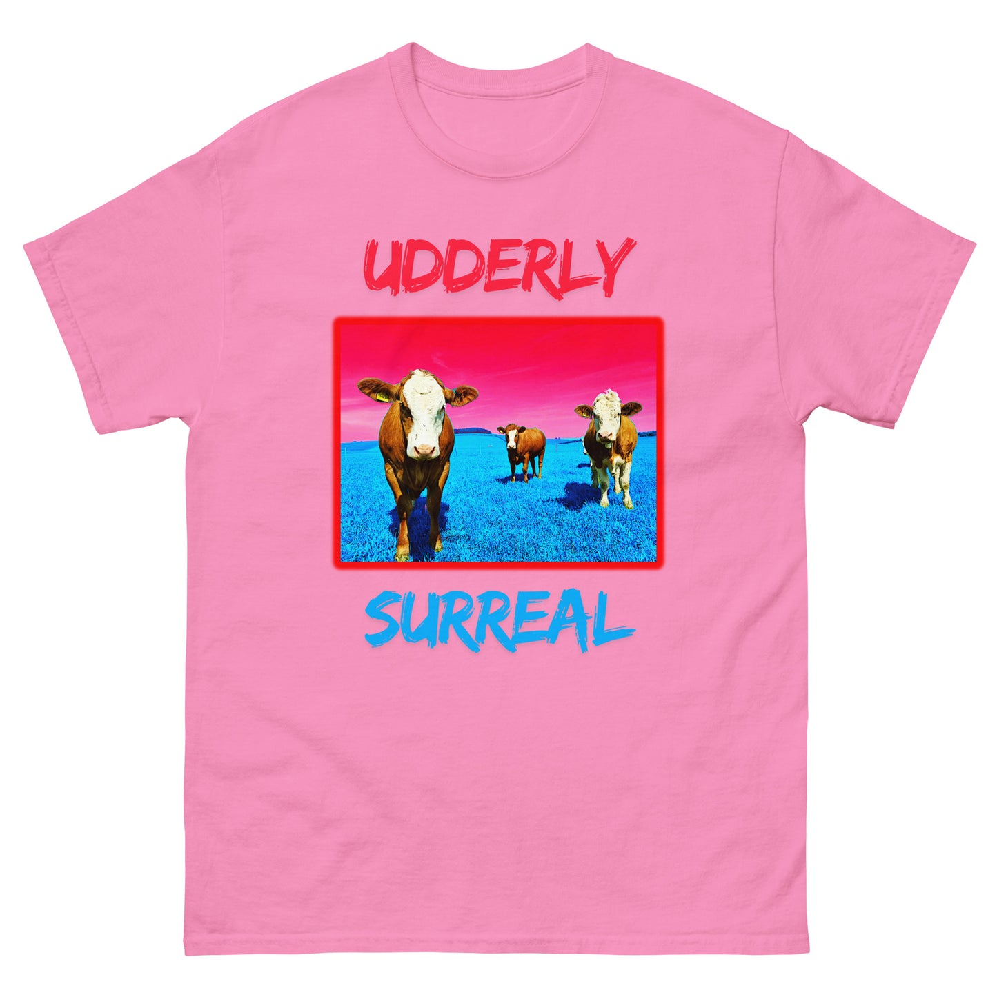 UDDERLY SURREAL || Klassisches Unisex-T-Shirt