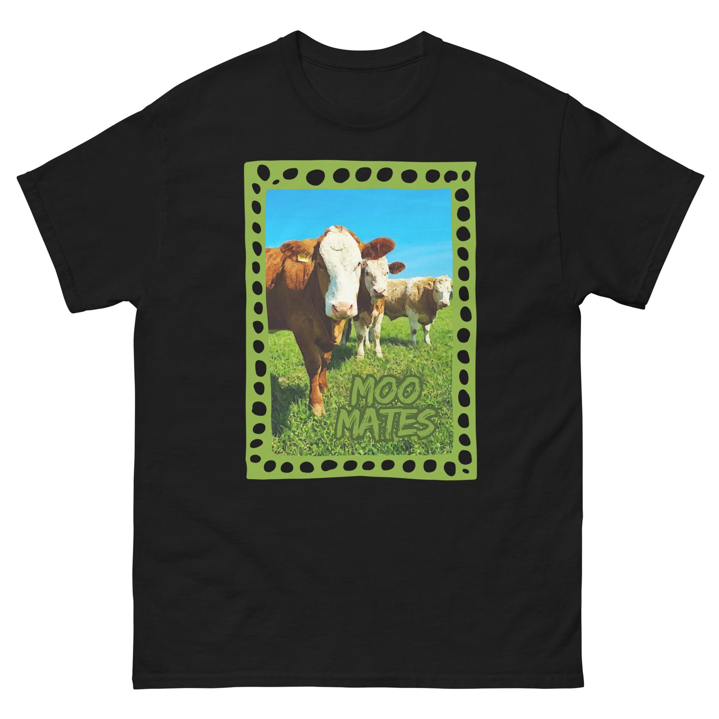 MOO MATES Green || Unisex classic tee