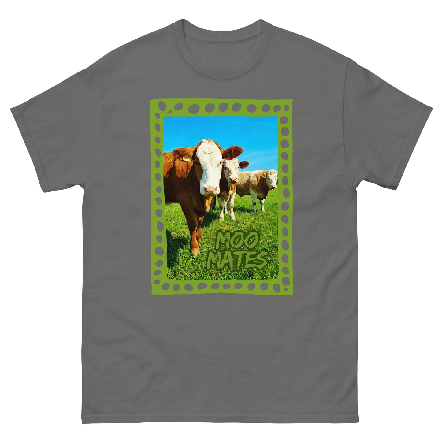 MOO MATES Green || Unisex classic tee