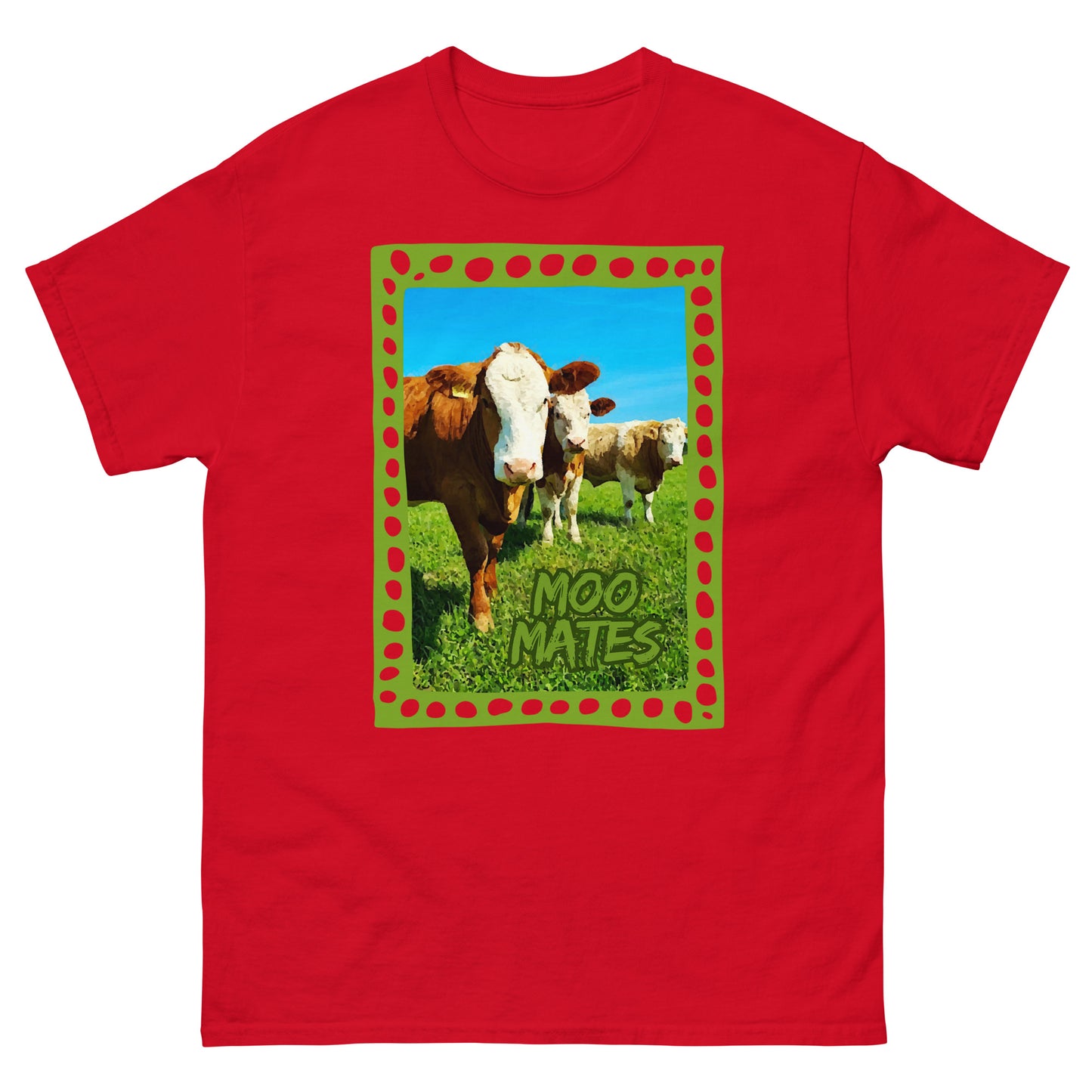 MOO MATES Green || Unisex classic tee